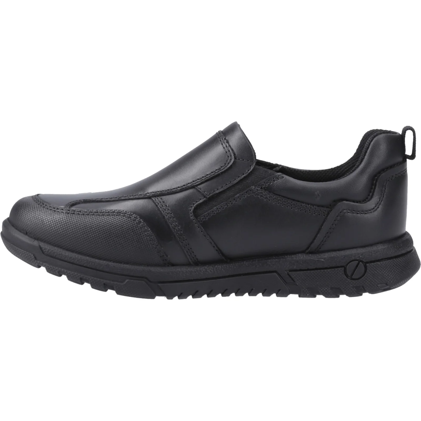 Hush Puppies Boys Sergio Shoe Black - Image 2