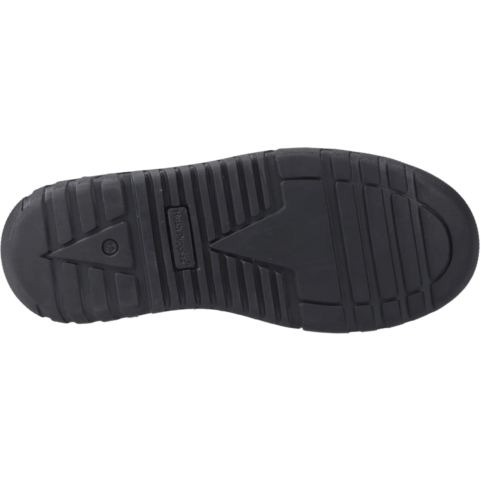 Hush Puppies Boys Sergio Shoe Black - Image 3
