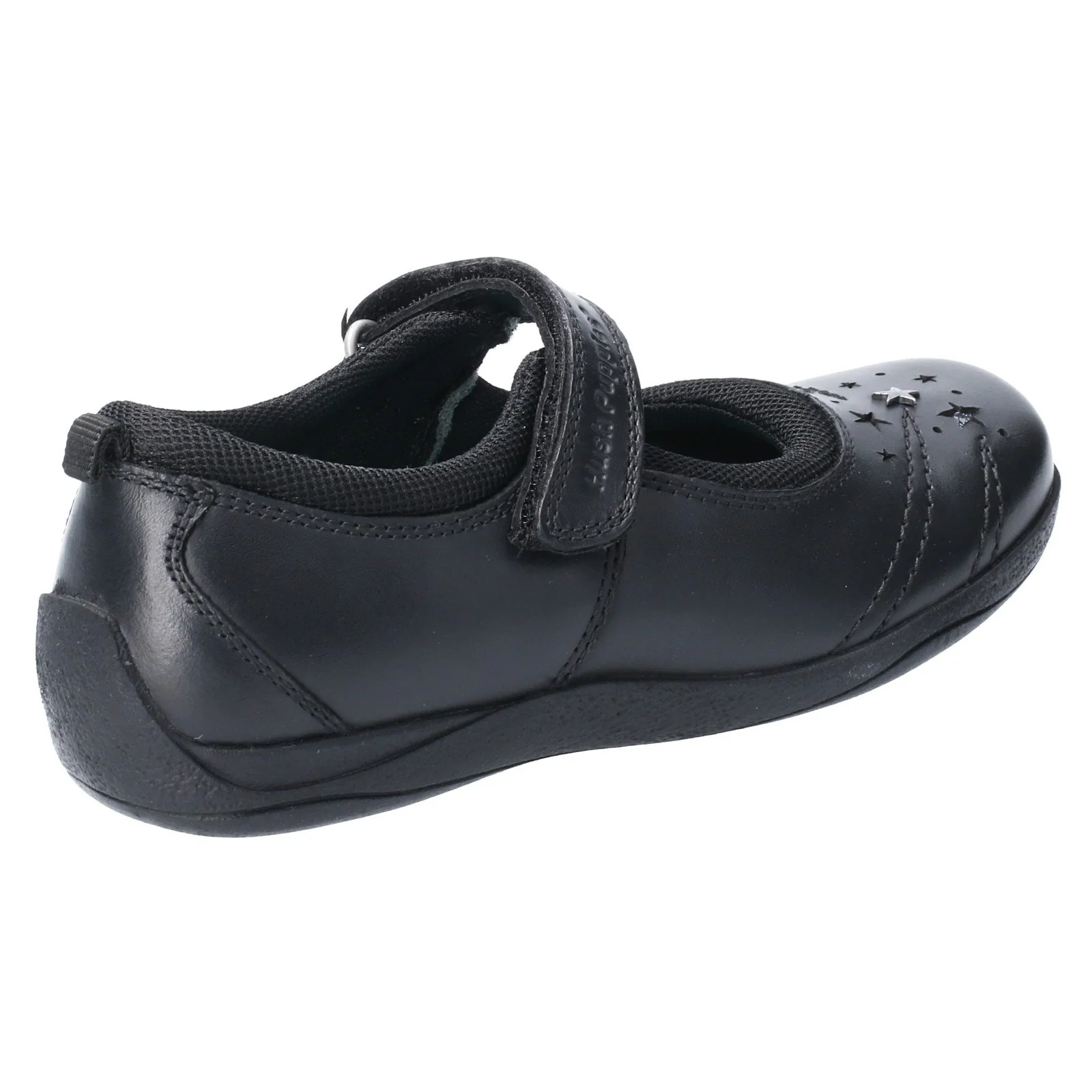 Hush Puppies Girls Amber Senior School Shoe Black - Image 3
