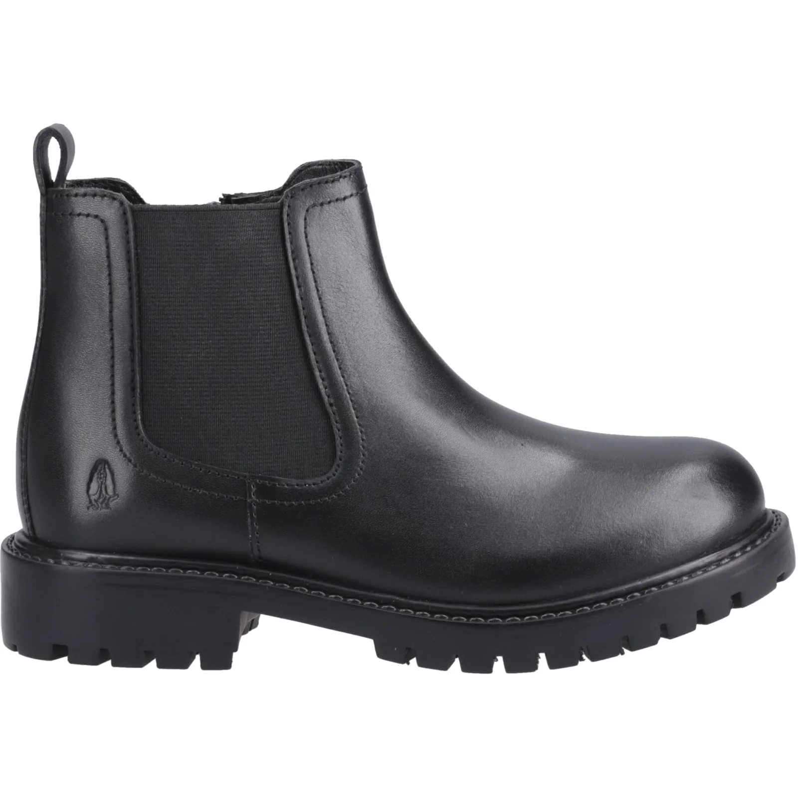 Hush Puppies Girls Ariella Chelsea Boot Snr Black