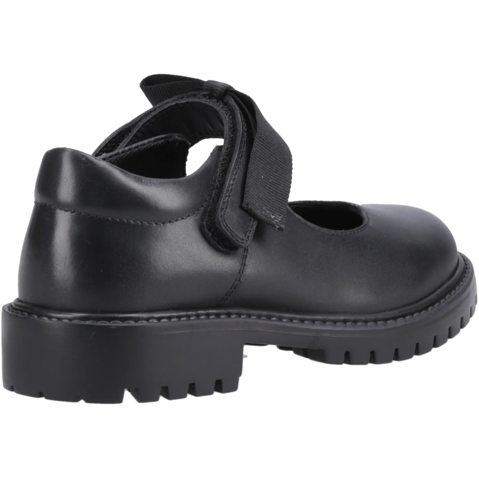 Hush Puppies Girls Astrid Bow Snr Black - Image 4