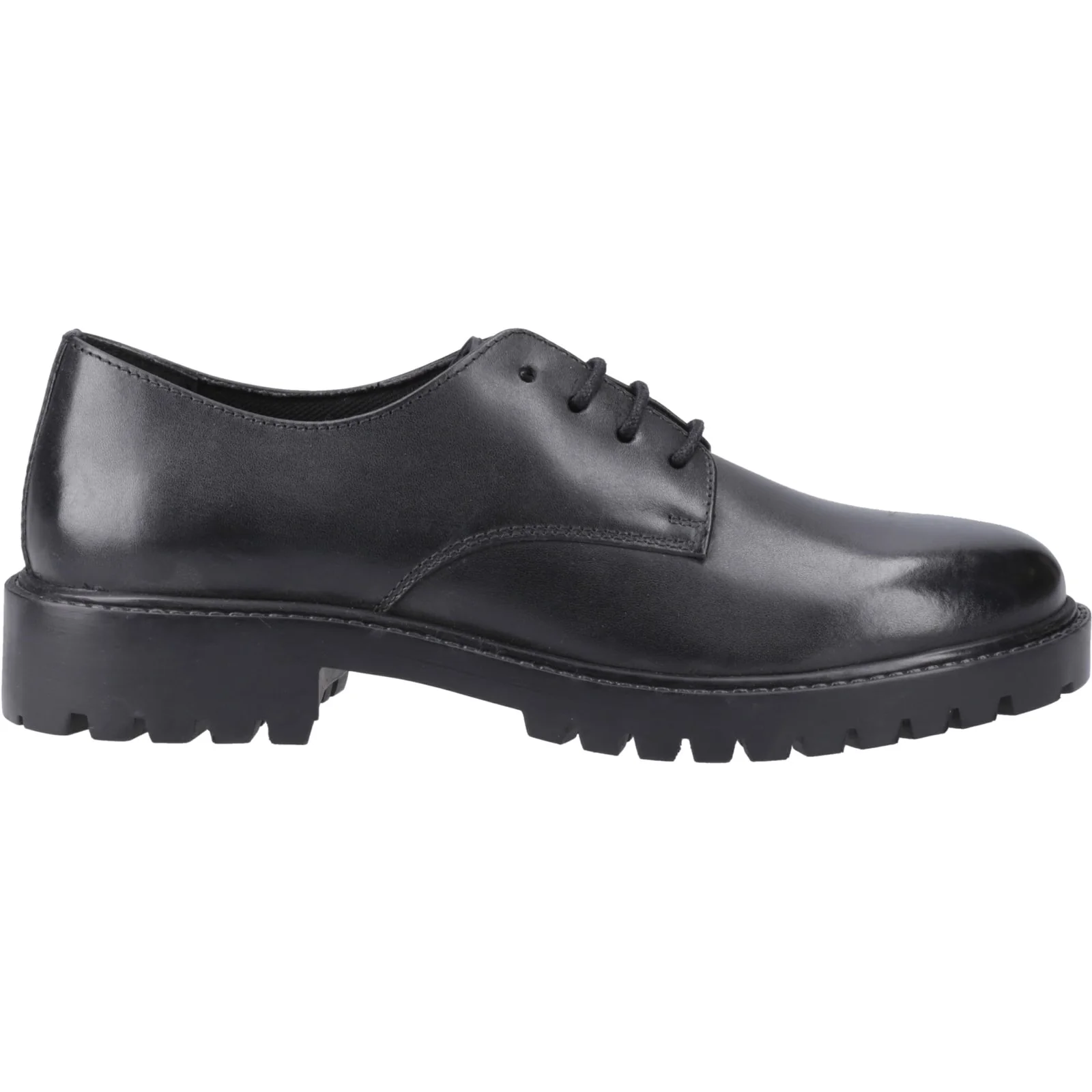 Hush Puppies Girls Aubrey Lace Up Snr Black