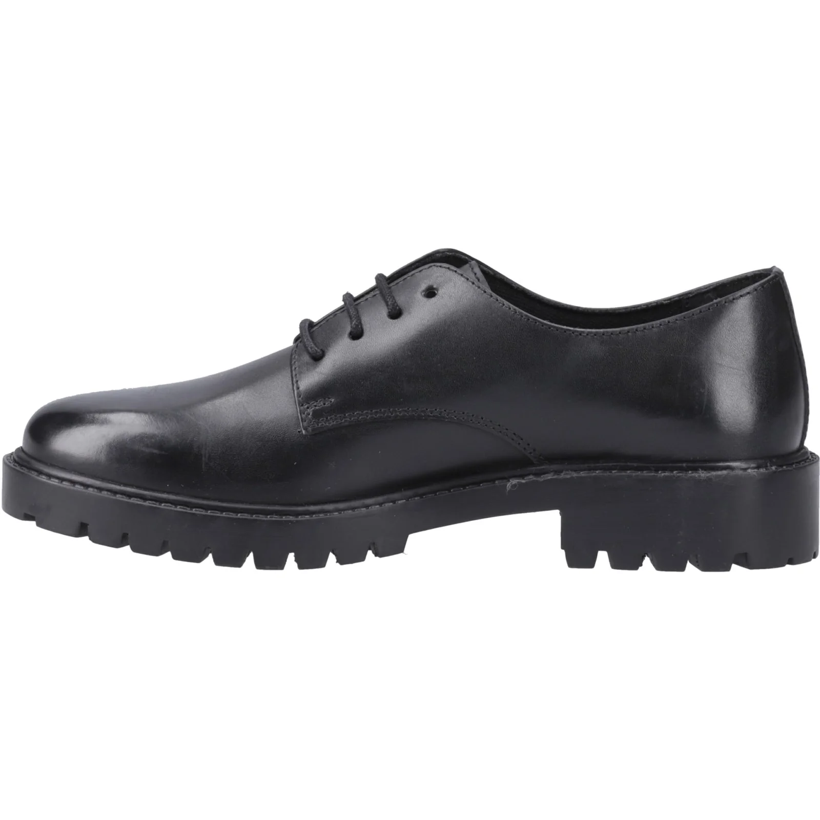 Hush Puppies Girls Aubrey Lace Up Snr Black - Image 2