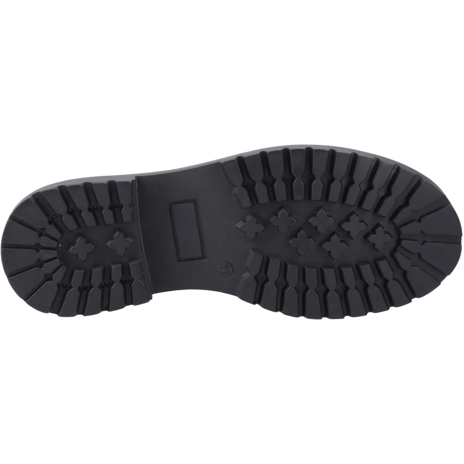 Hush Puppies Girls Aubrey Lace Up Snr Black - Image 3
