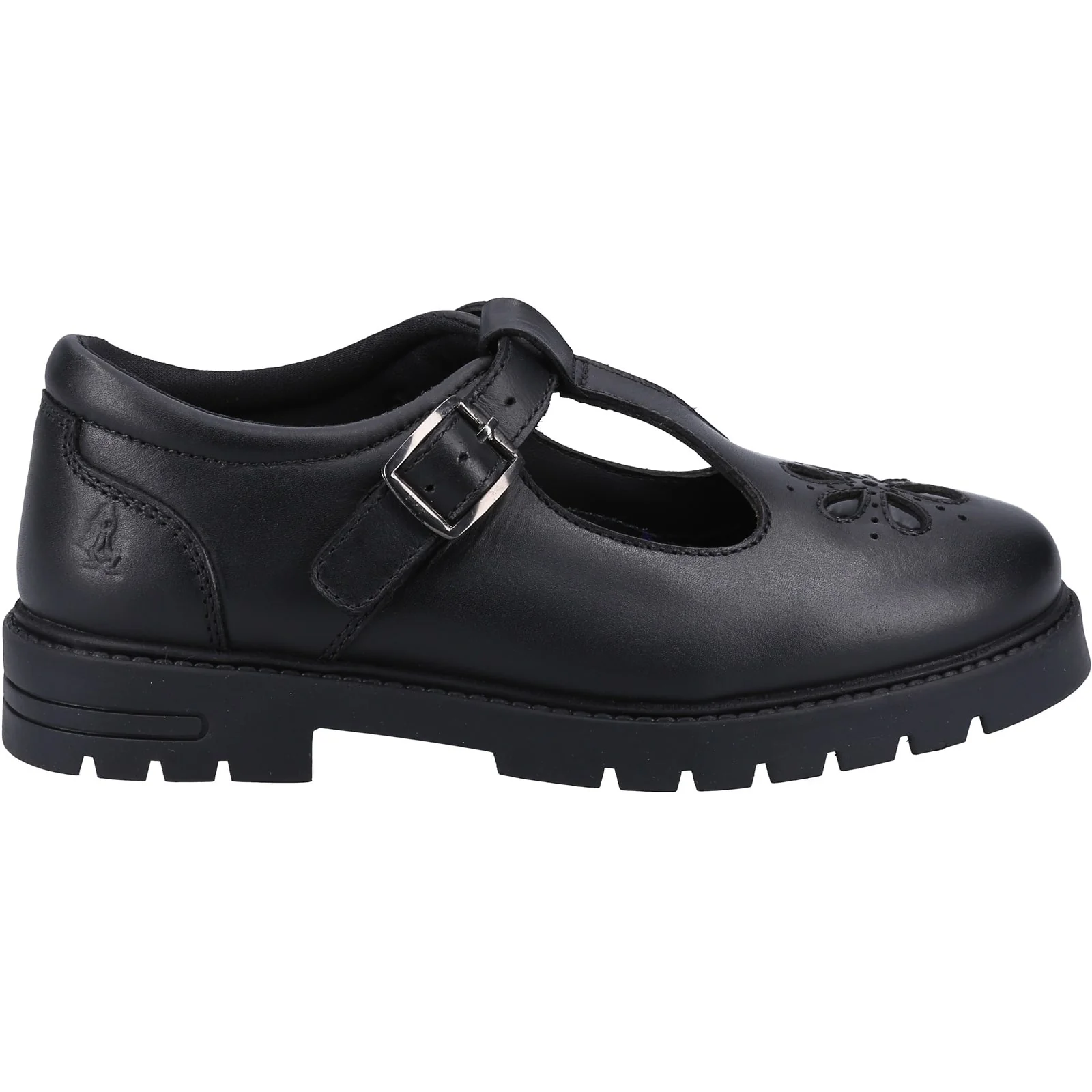 Hush Puppies Girls Fiona SNR Shoe Black
