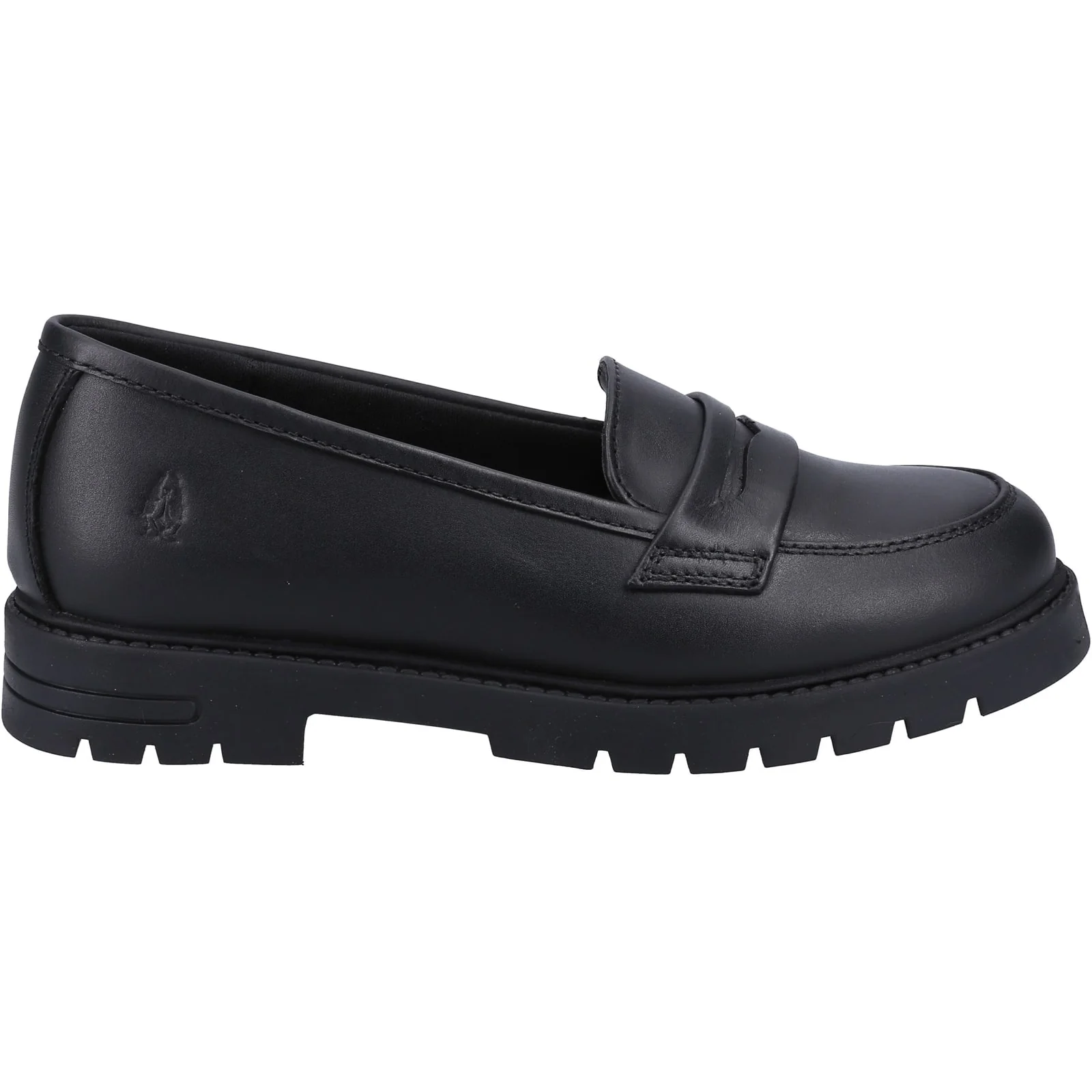 Hush Puppies Girls Hazel Loafer SNR Shoe Black