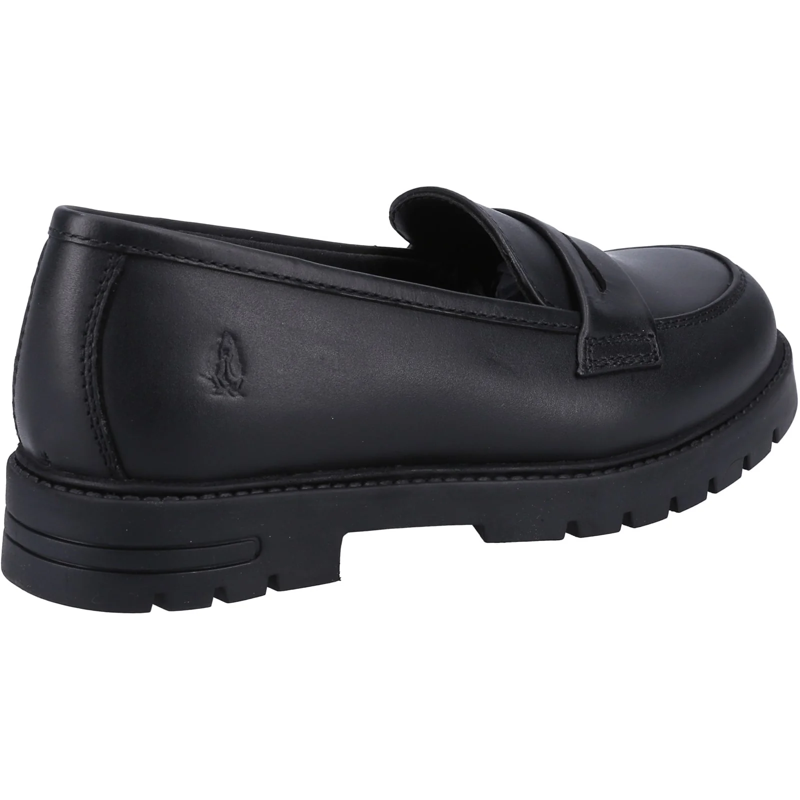 Hush Puppies Girls Hazel Loafer SNR Shoe Black - Image 3