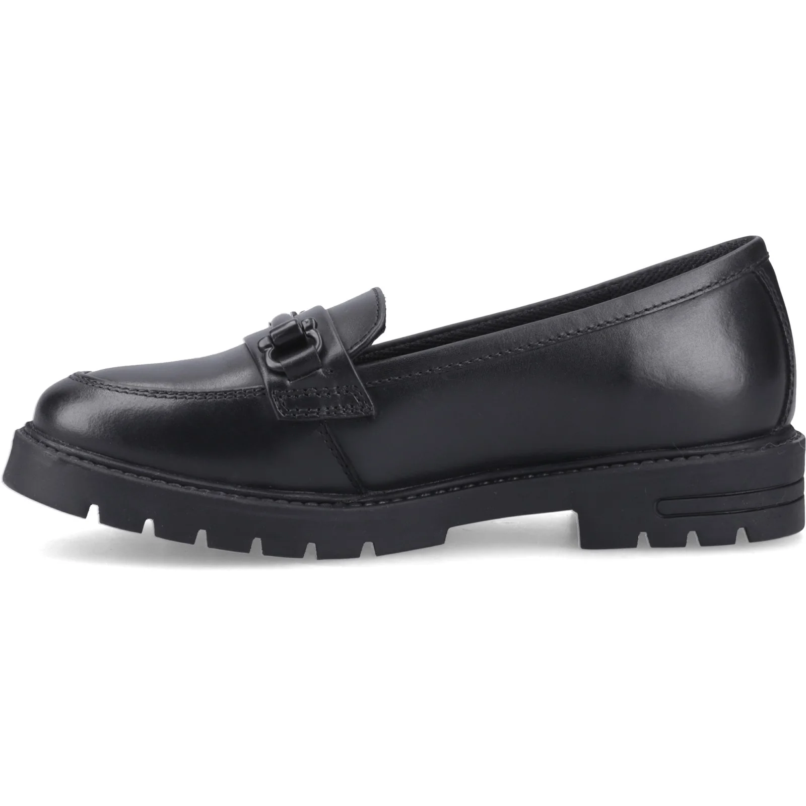 Hush Puppies Girls HAZEL SNAFFLE LOAFER Black - Image 2