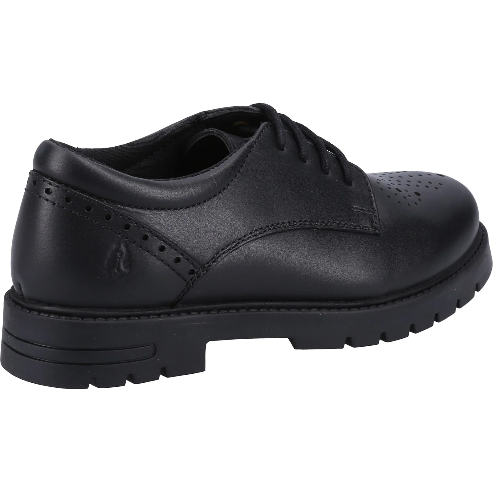 Hush Puppies Girls Jayne Lace Up SNR Shoe Black - Image 3