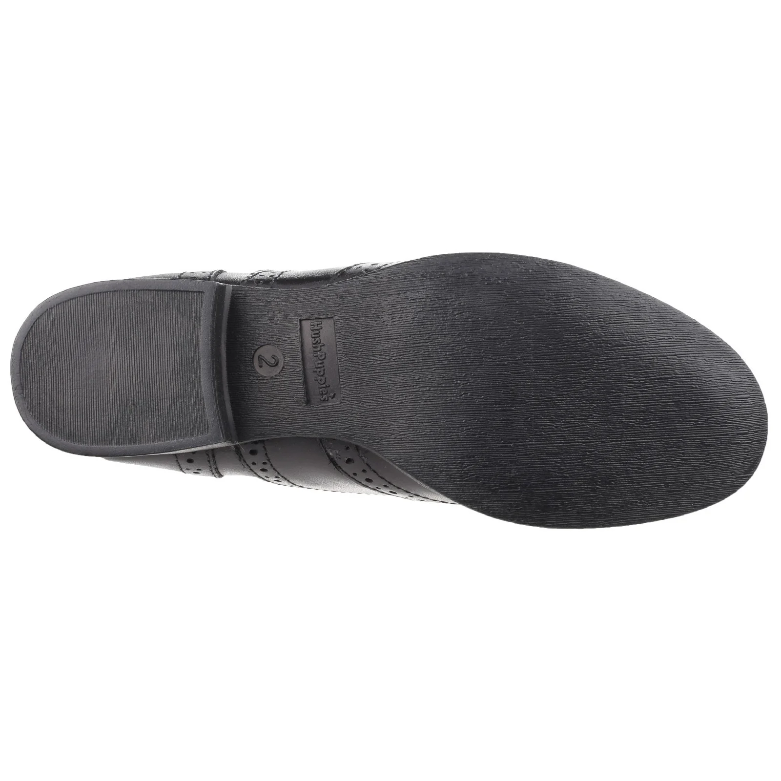 Hush Puppies Girls Kada Junior School Shoe Black - Image 2