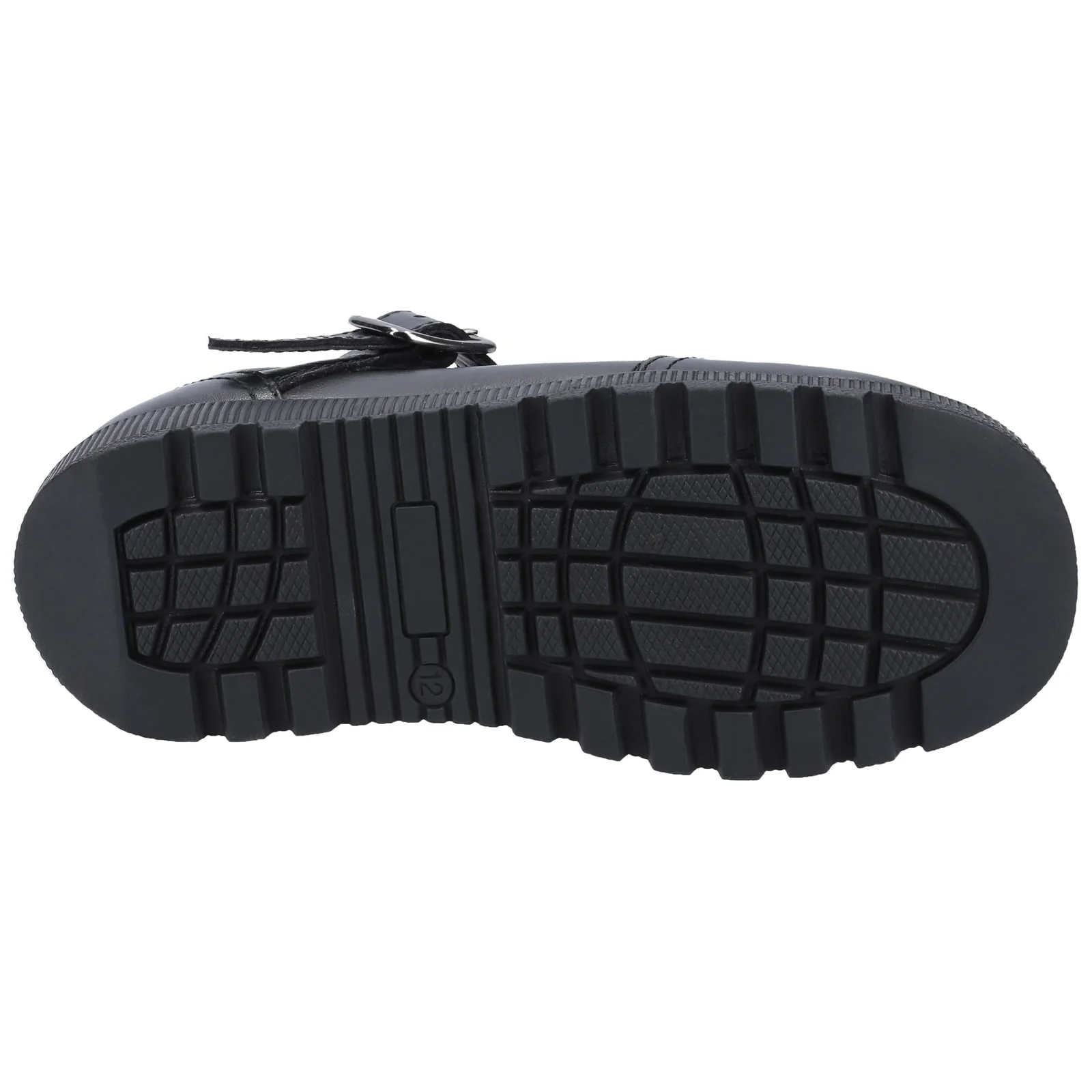 Hush Puppies Girls Kerry Senior School Shoe Black - Image 2