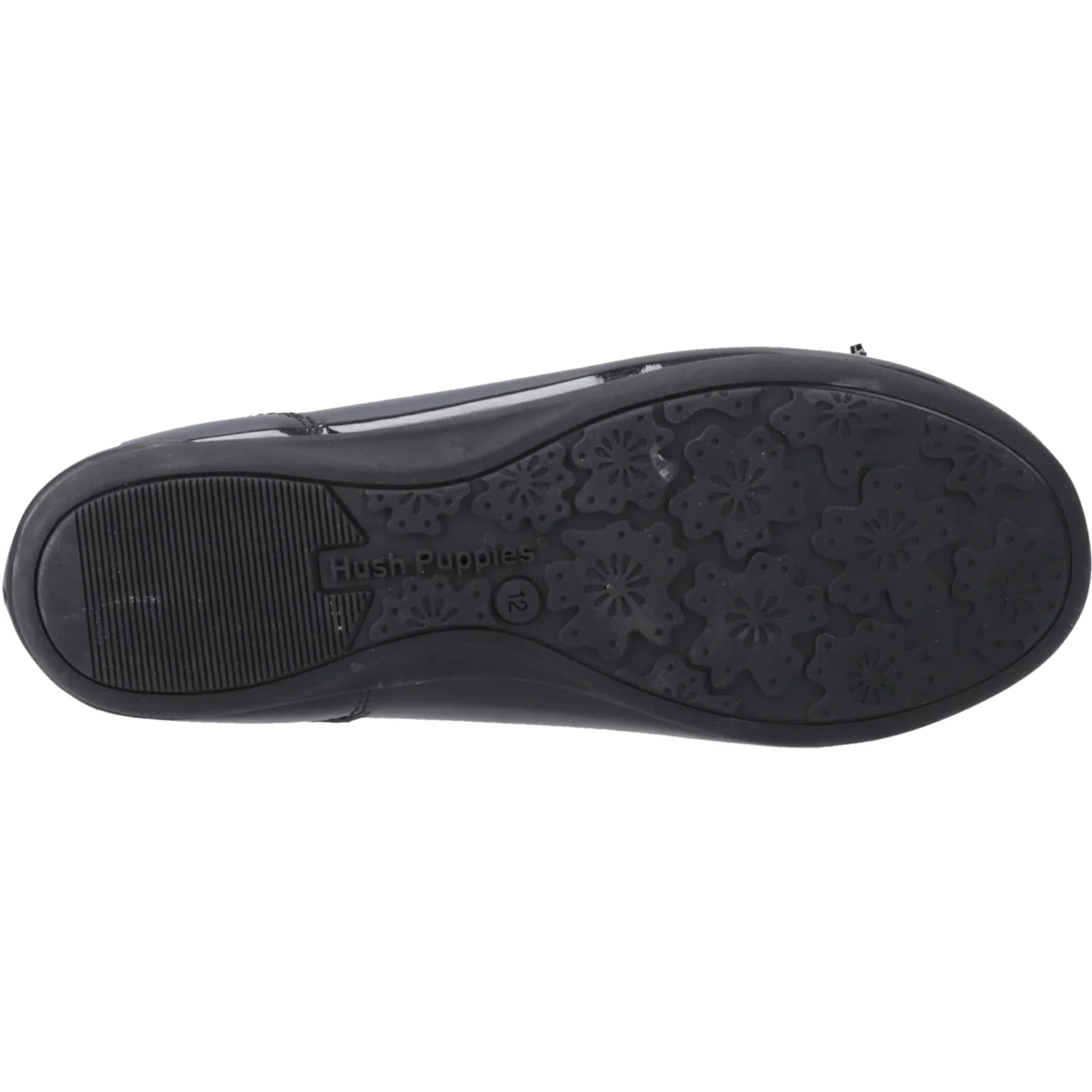 Hush Puppies Girls Lillie Ballerina Patent Black - Image 3