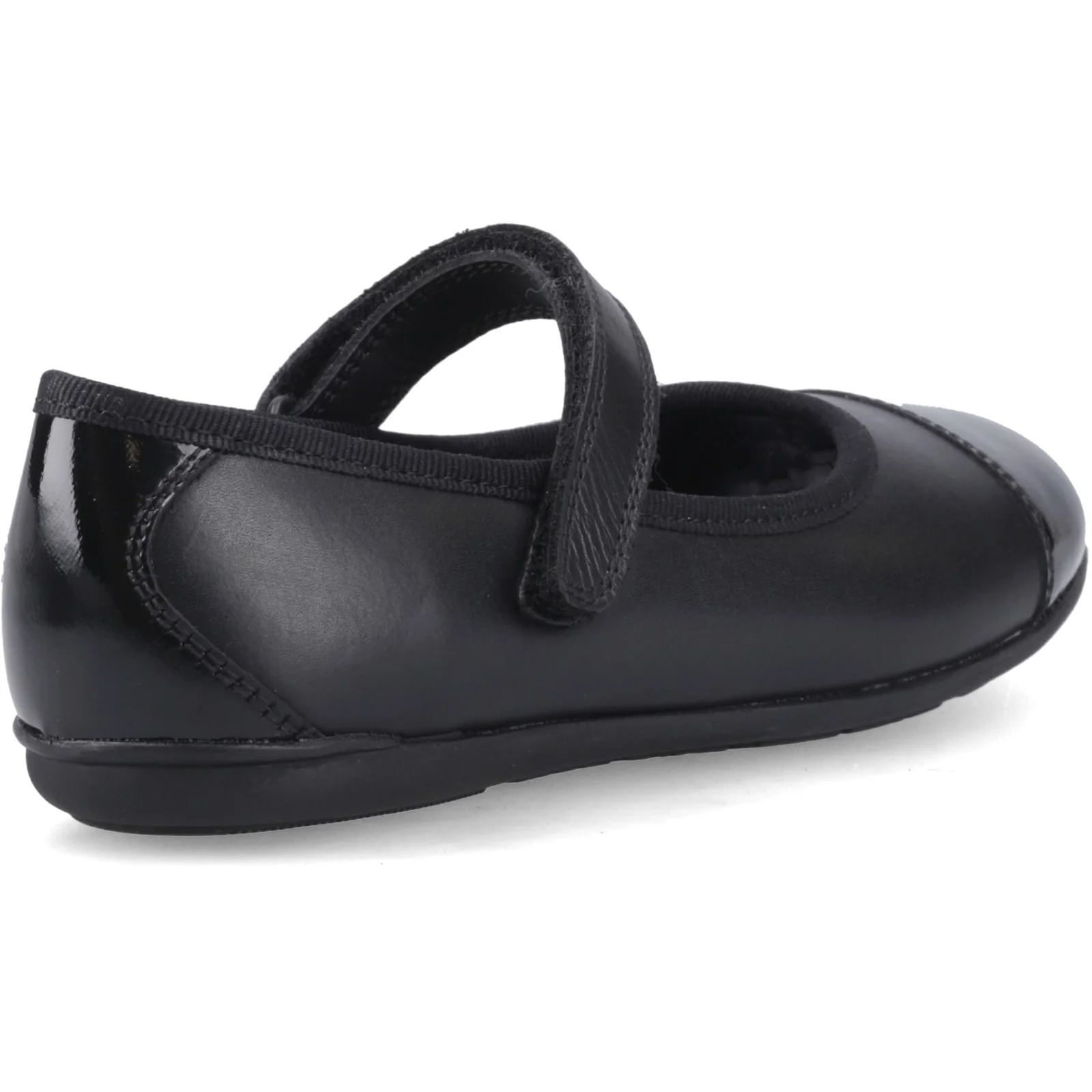 Hush Puppies Girls LOTTIE BALLERINA SNR Black - Image 4
