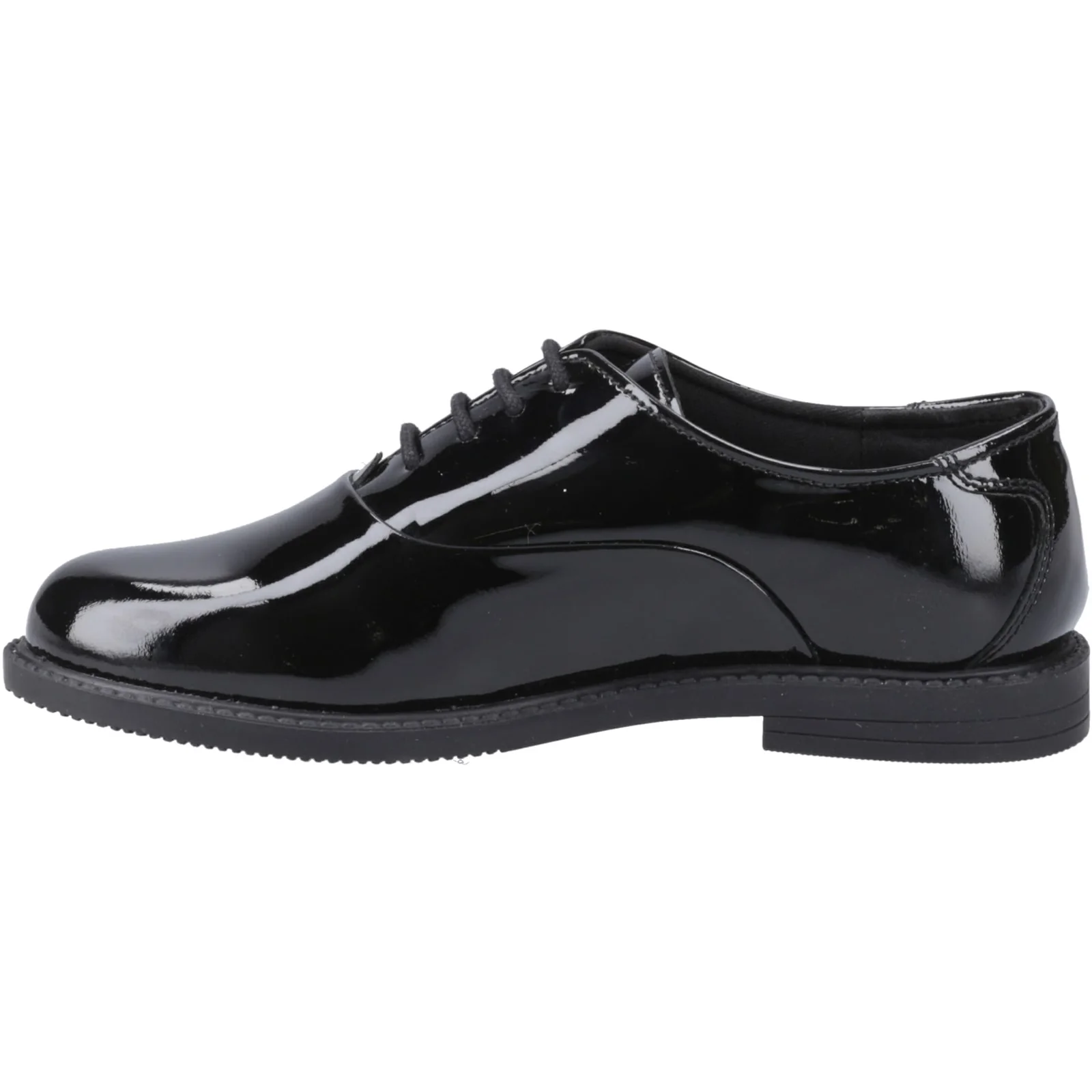 Hush Puppies Girls Nellie Patent Shoe Black - Image 2