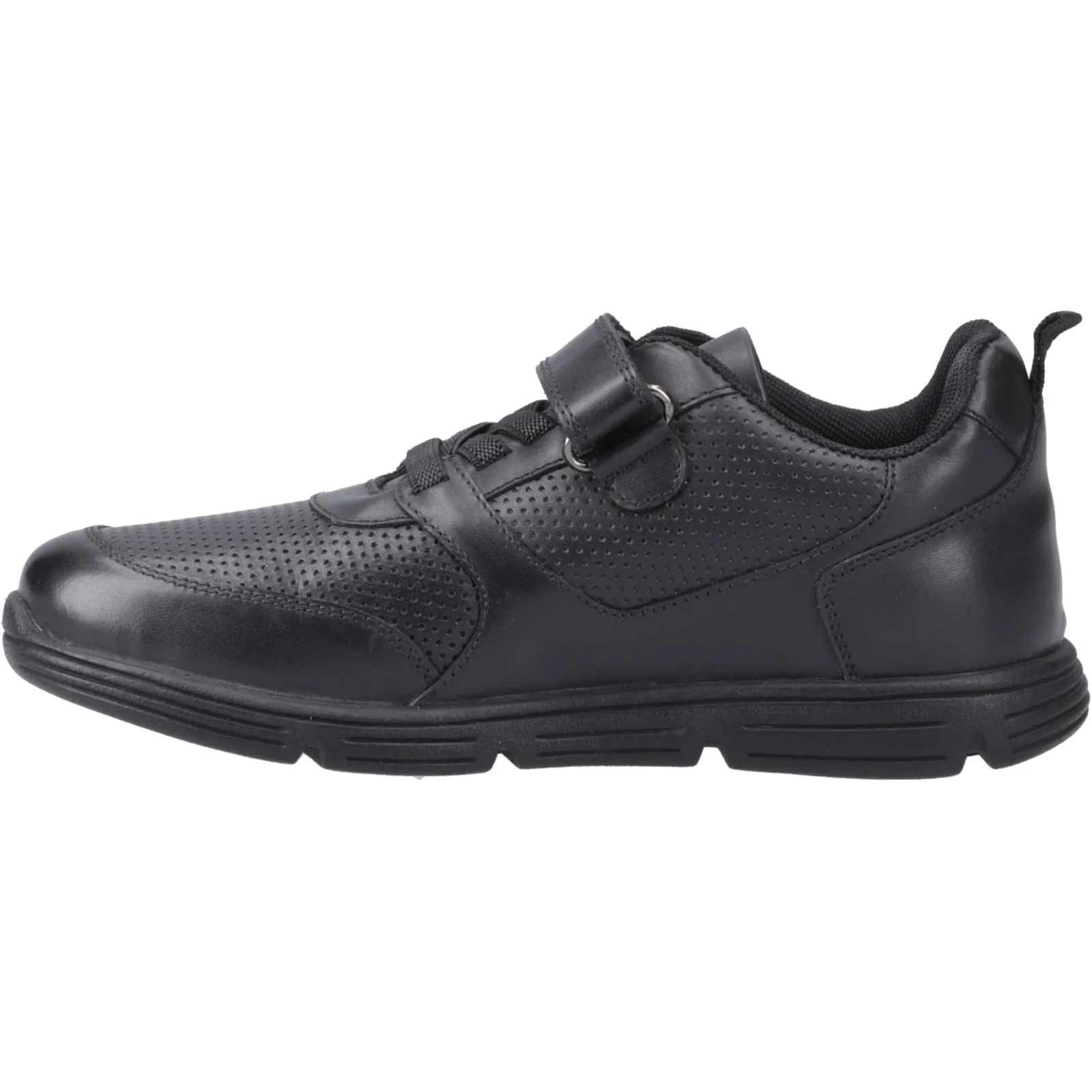 Hush Puppies Junior Boys Alfie Bungee Jnr Black - Image 2