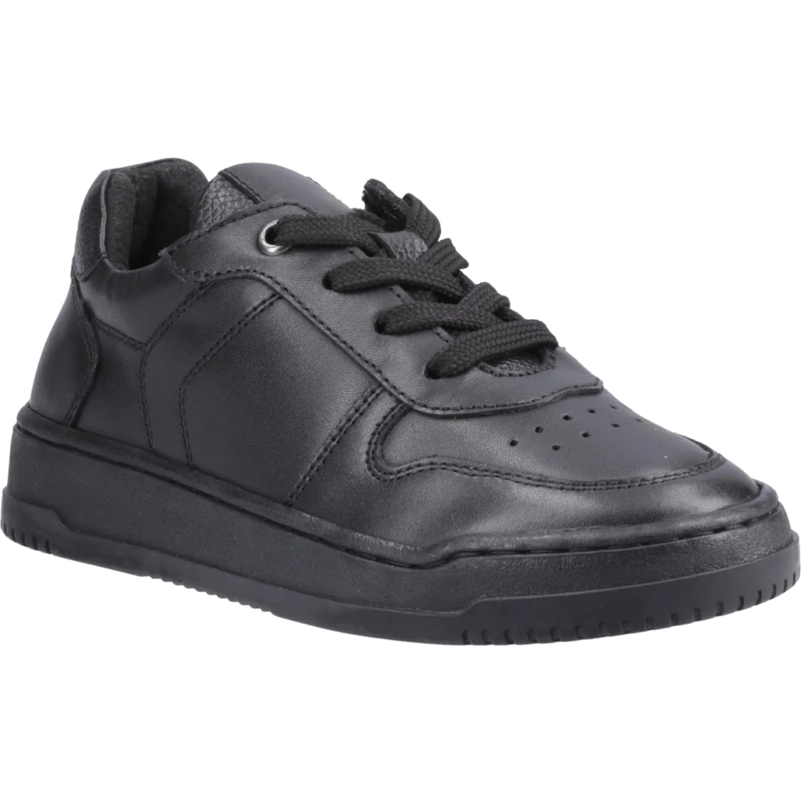 Hush Puppies Junior Boys Dougie Lace Jnr Black - Image 5