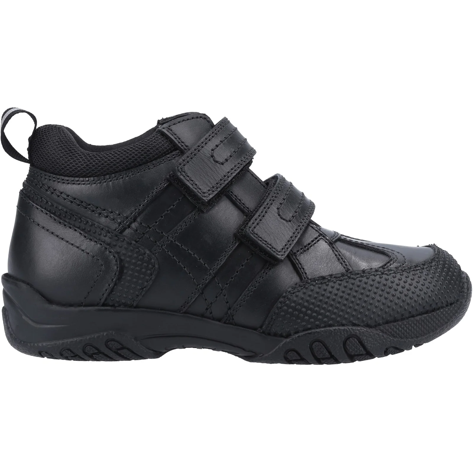 Hush Puppies Junior Boys Jezza Junior School Boot Black