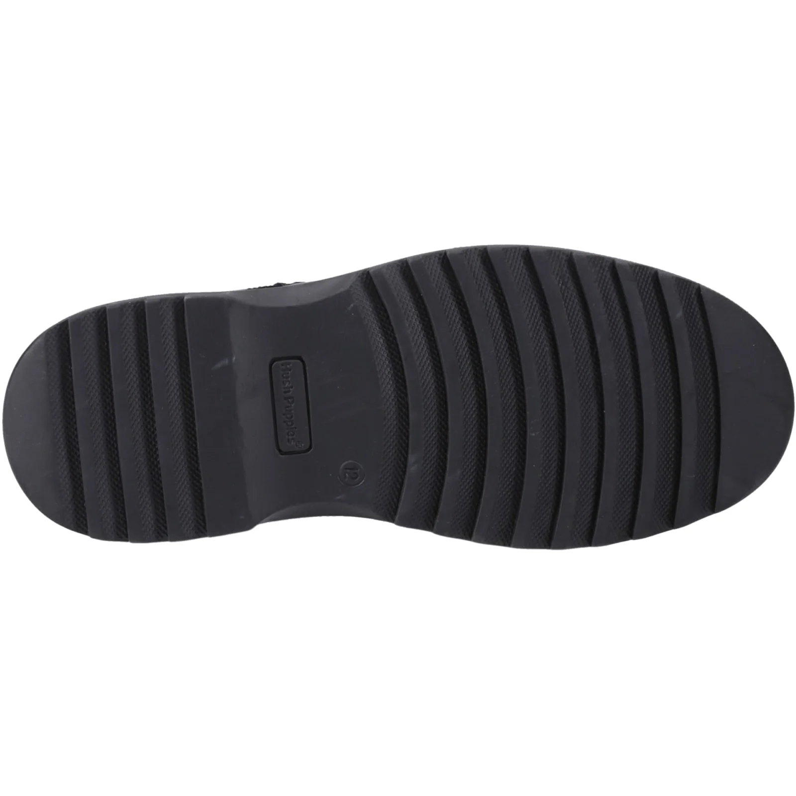 Hush Puppies Junior Boys Romeo Lace Up Jnr Black - Image 3