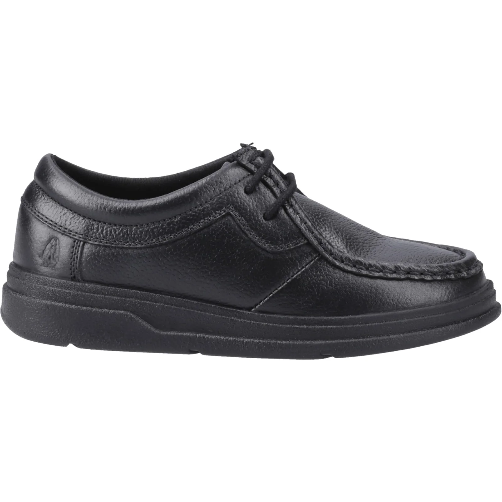 Hush Puppies Junior Boys Ronan Mocc Toe Jnr Black