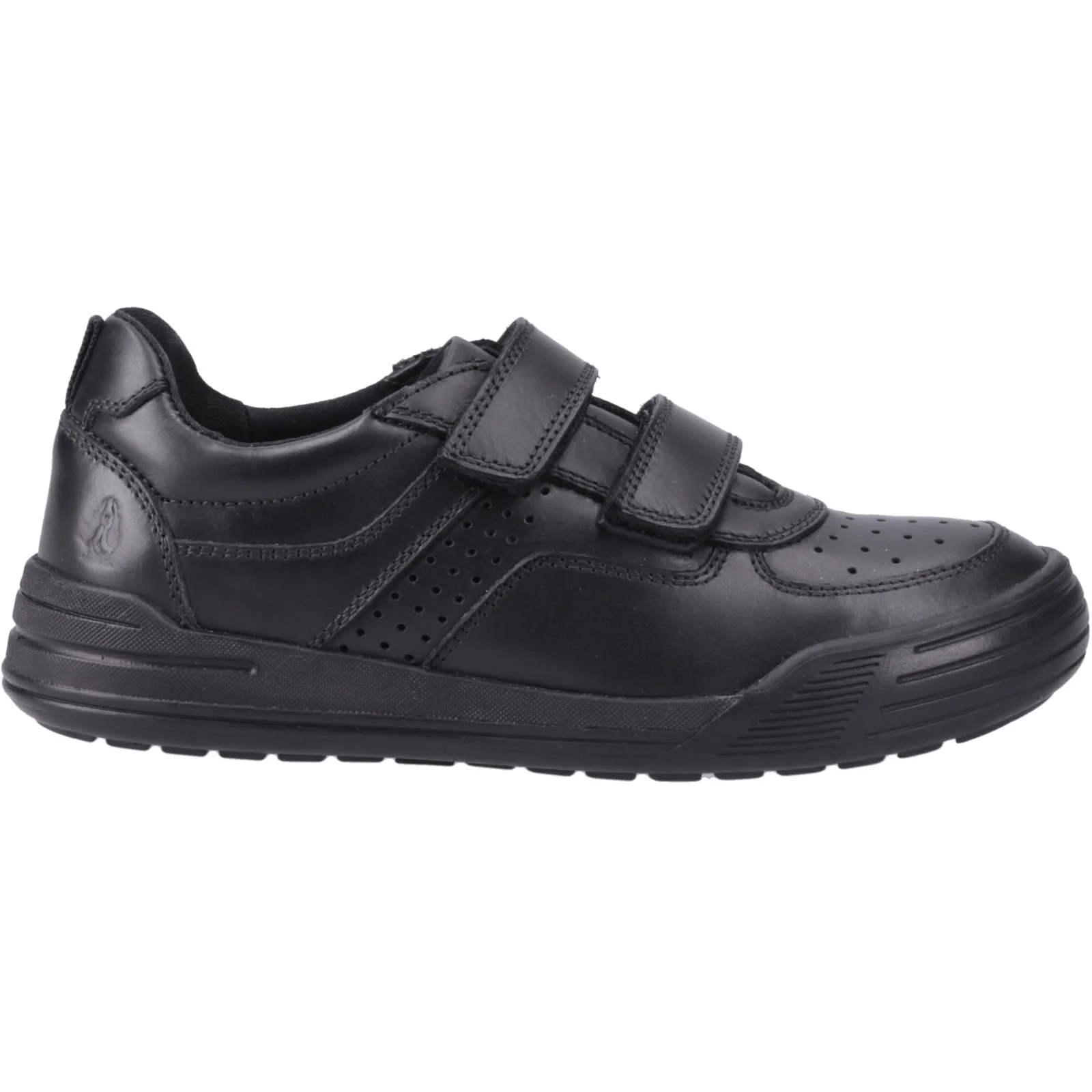 Hush Puppies Junior Boys Sully Touch Fastening Jnr Black