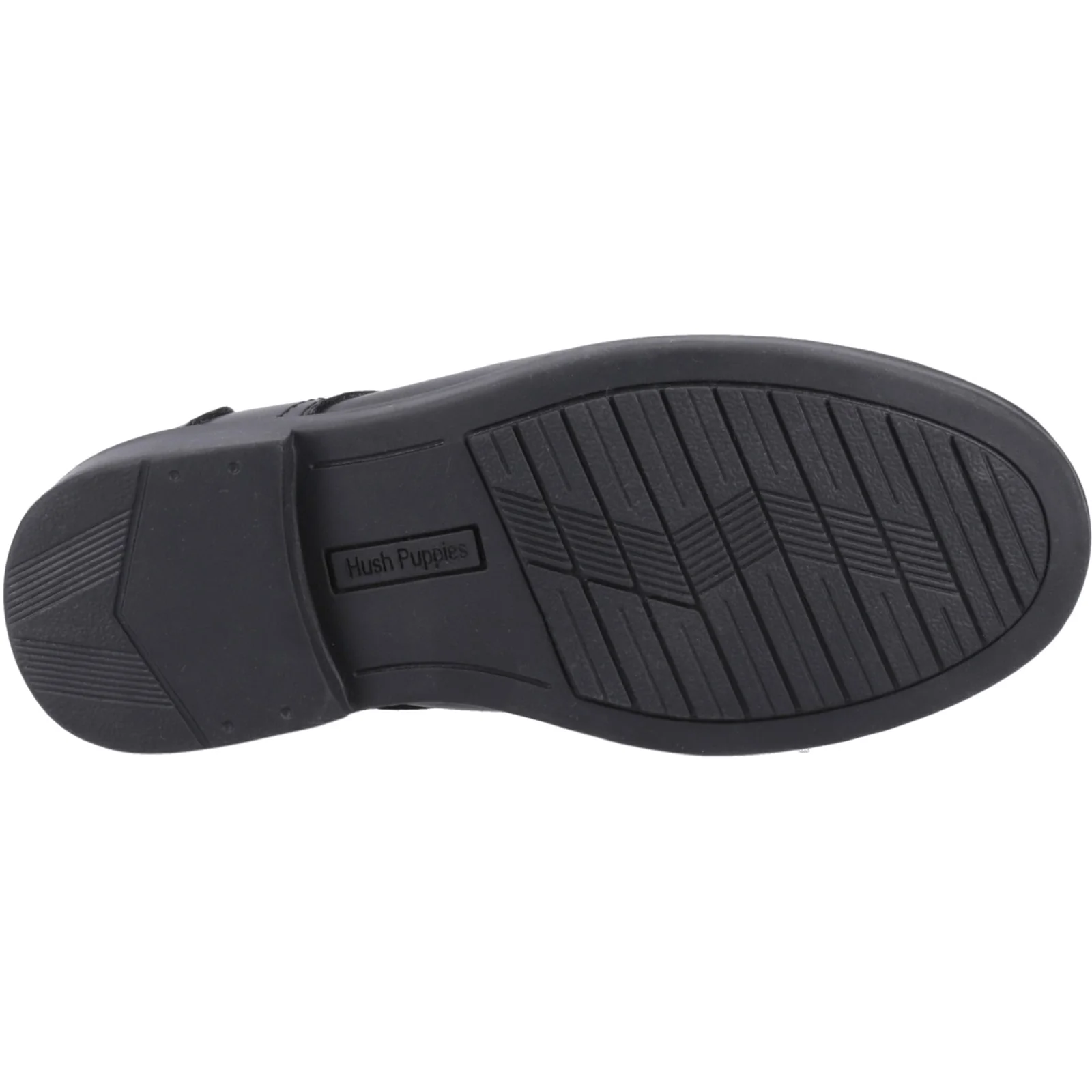Hush Puppies Junior Boys Tommy Junior Shoe Black - Image 3