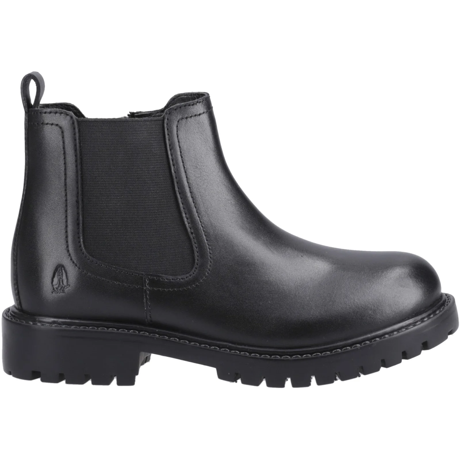Hush Puppies Junior Girls Ariella Chelsea Boot Jnr Black