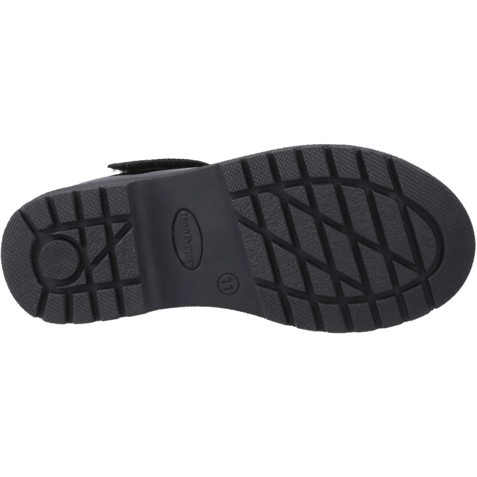 Hush Puppies Junior Girls Gracie Junior Patent School Shoe Patent Black - Image 3
