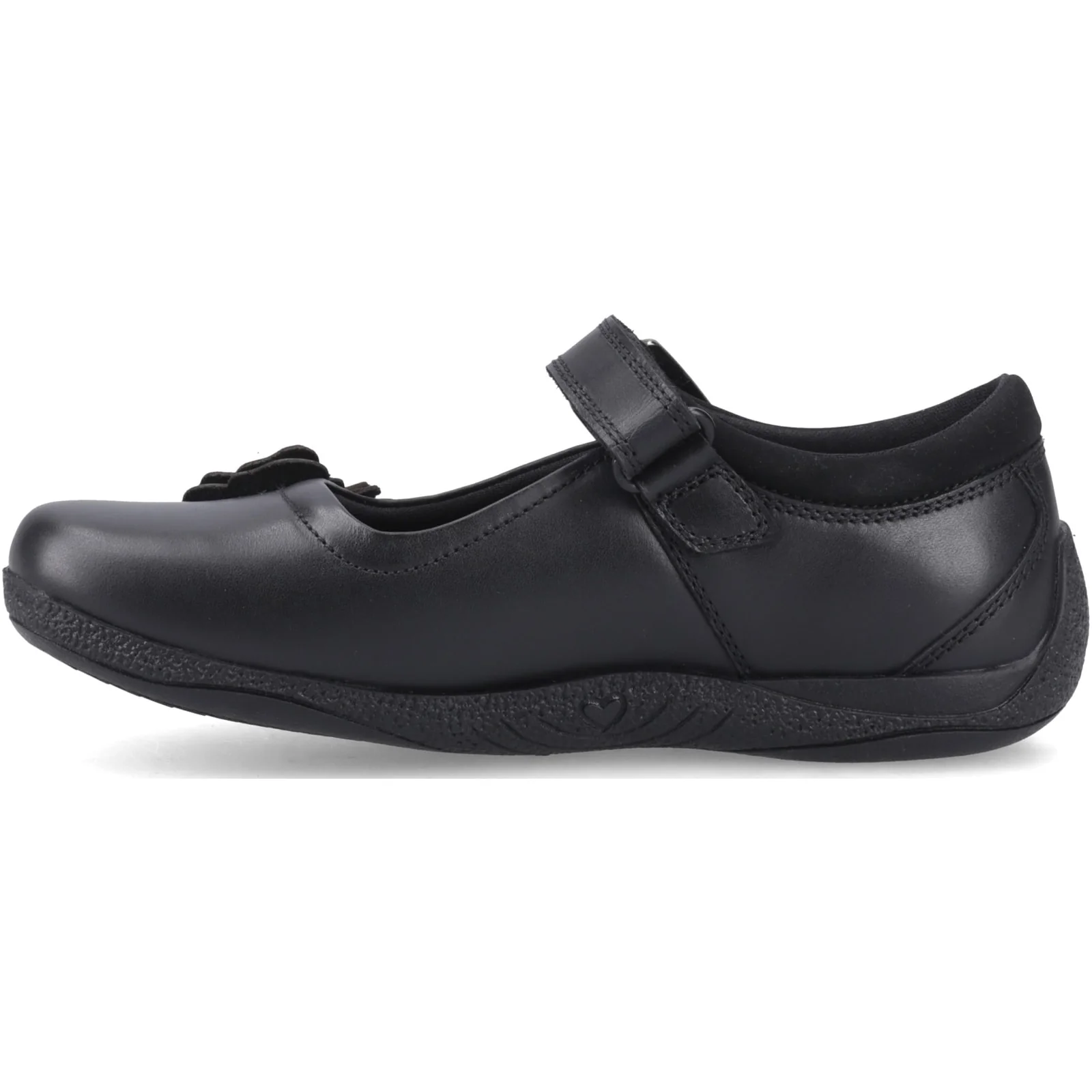 Hush Puppies Junior Girls JULIE BALLERINA JNR Black - Image 2