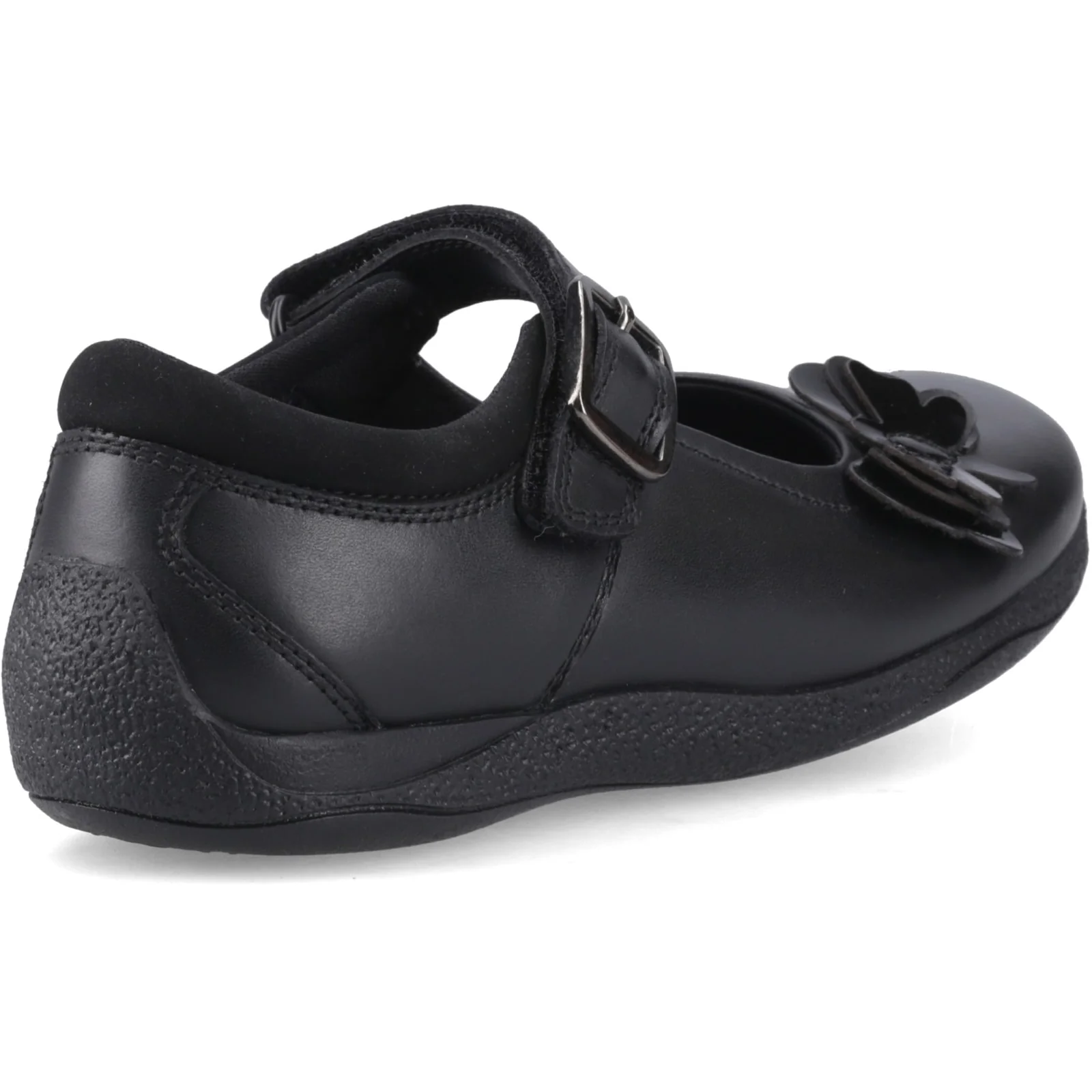 Hush Puppies Junior Girls JULIE BALLERINA JNR Black - Image 4