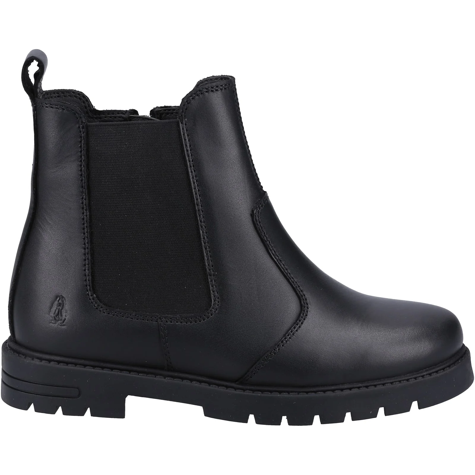 Hush Puppies Junior Girls Laura JNR Chelsea Black