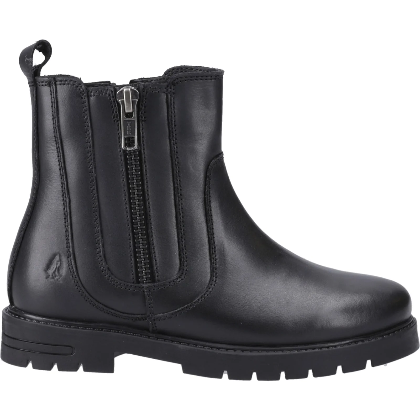 Hush Puppies Junior Girls Liana Zip Boot Jnr Black