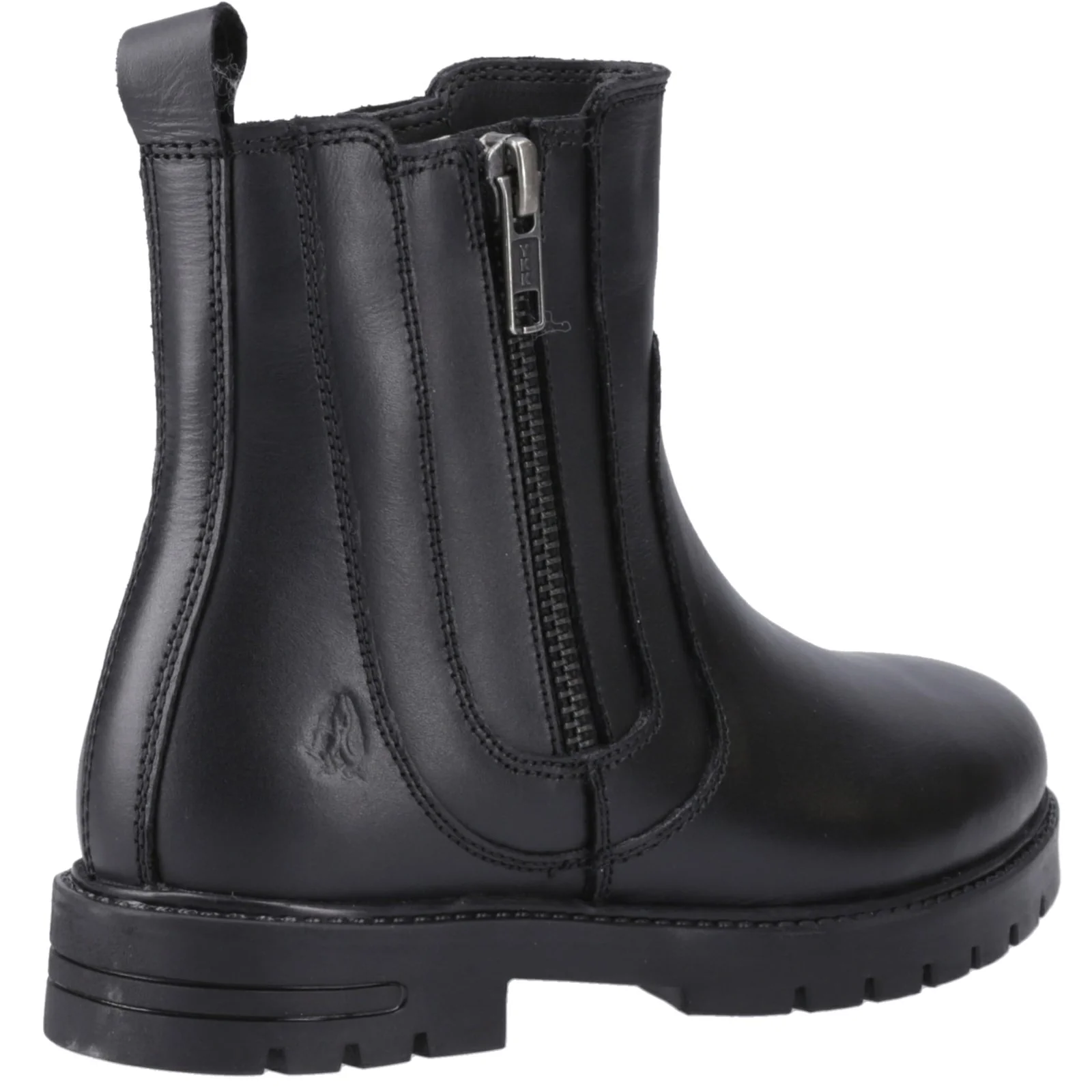 Hush Puppies Junior Girls Liana Zip Boot Jnr Black - Image 4