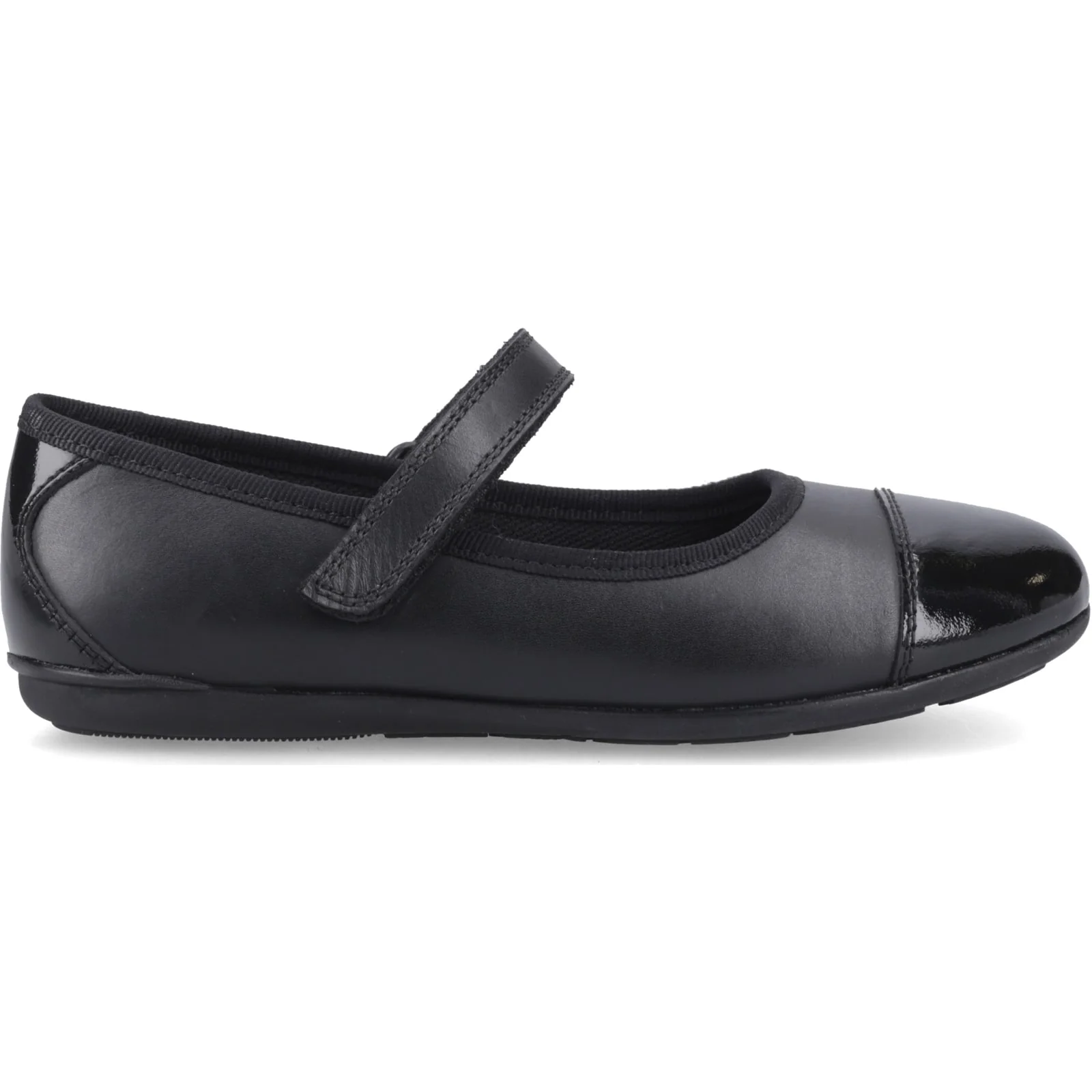 Hush Puppies Junior Girls LOTTIE BALLERINA JNR Black