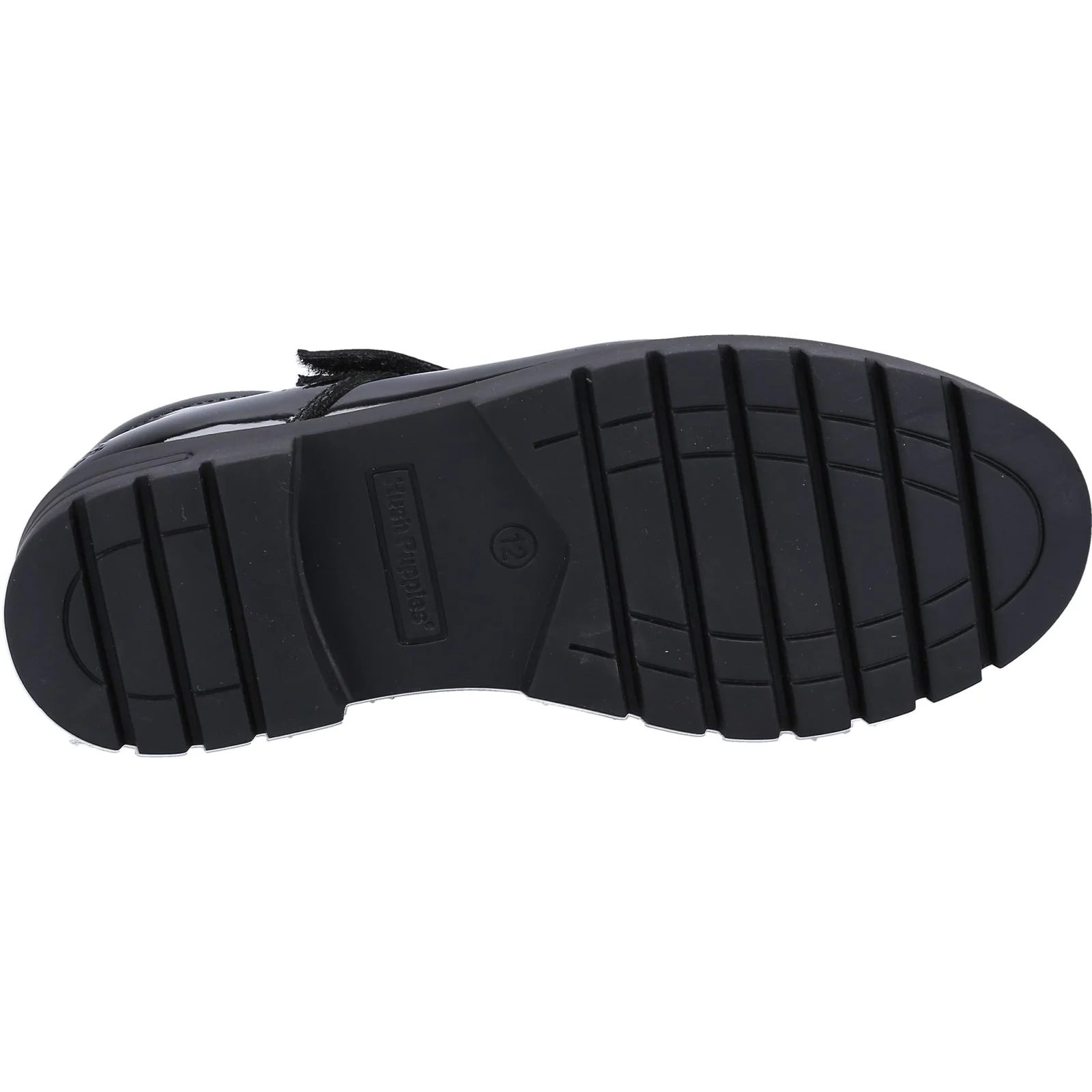 Hush Puppies Junior Girls Sabrina Patent JNR Shoe Black - Image 2