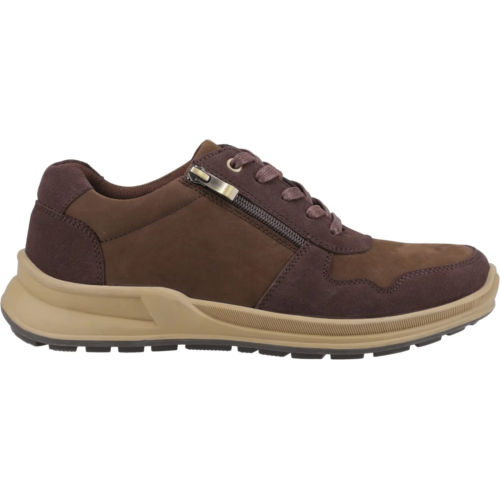 Hush Puppies Mens Alexander Lace Up Brown