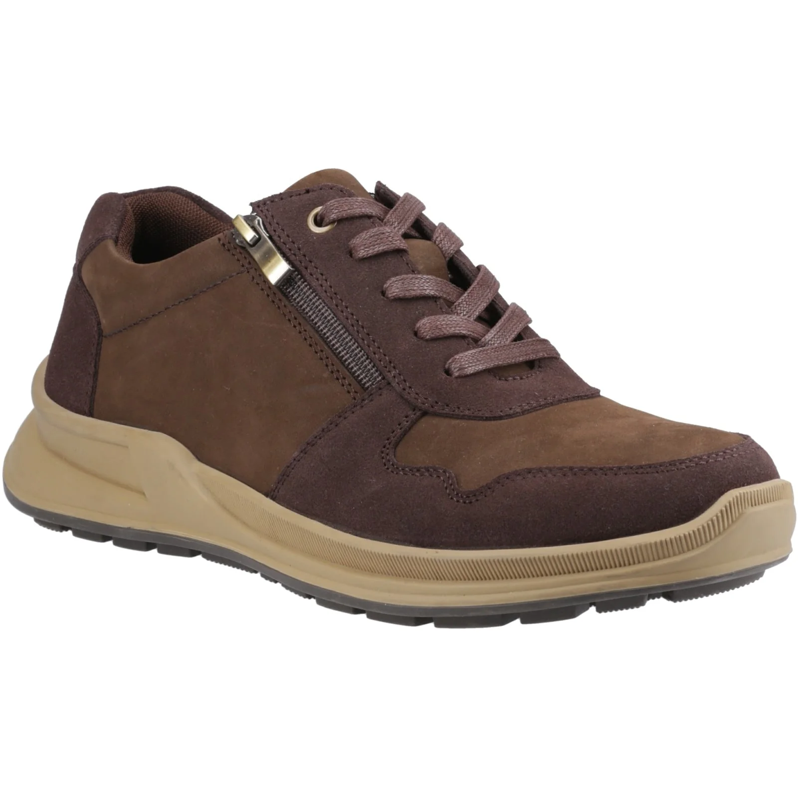 Hush Puppies Mens Alexander Lace Up Brown - Image 5