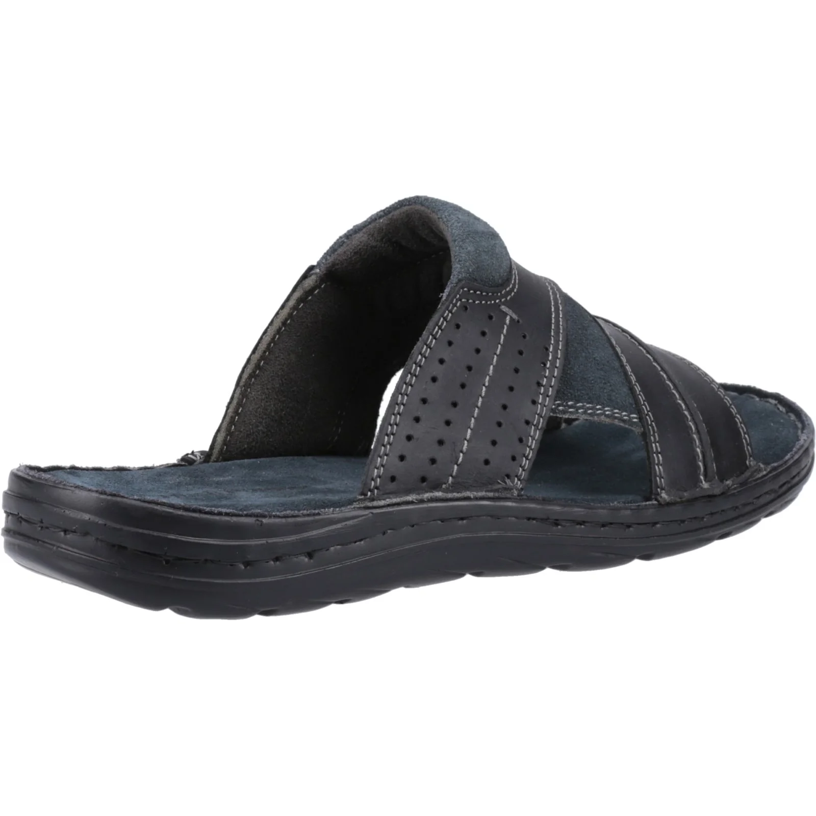 Hush Puppies Mens Archer Mule Sandal Black - Image 4