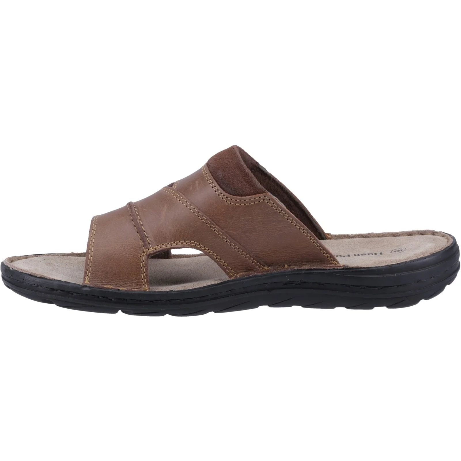 Hush Puppies Mens Archer Mule Sandal Tan - Image 2
