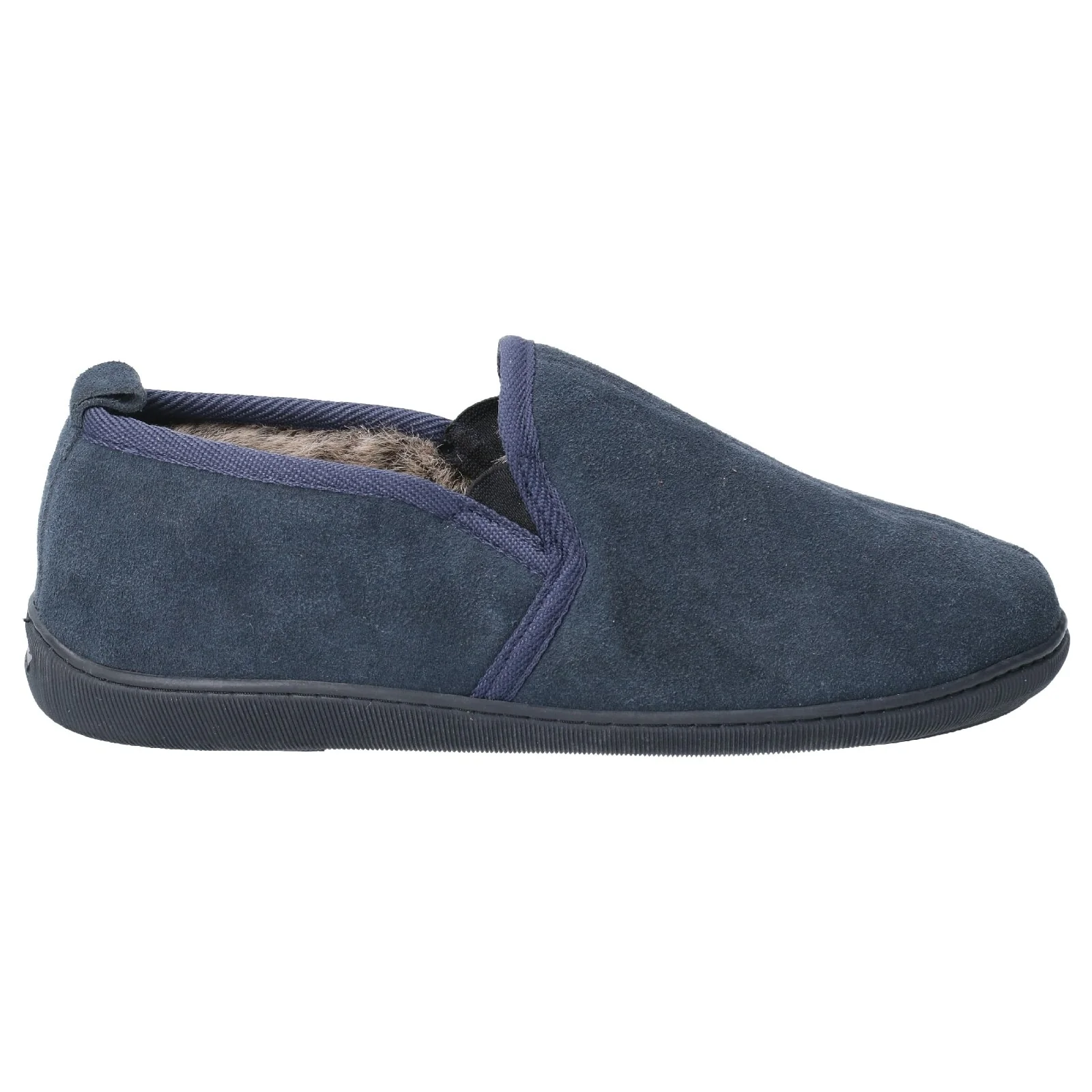 Hush Puppies Mens Arnold Slipper Navy