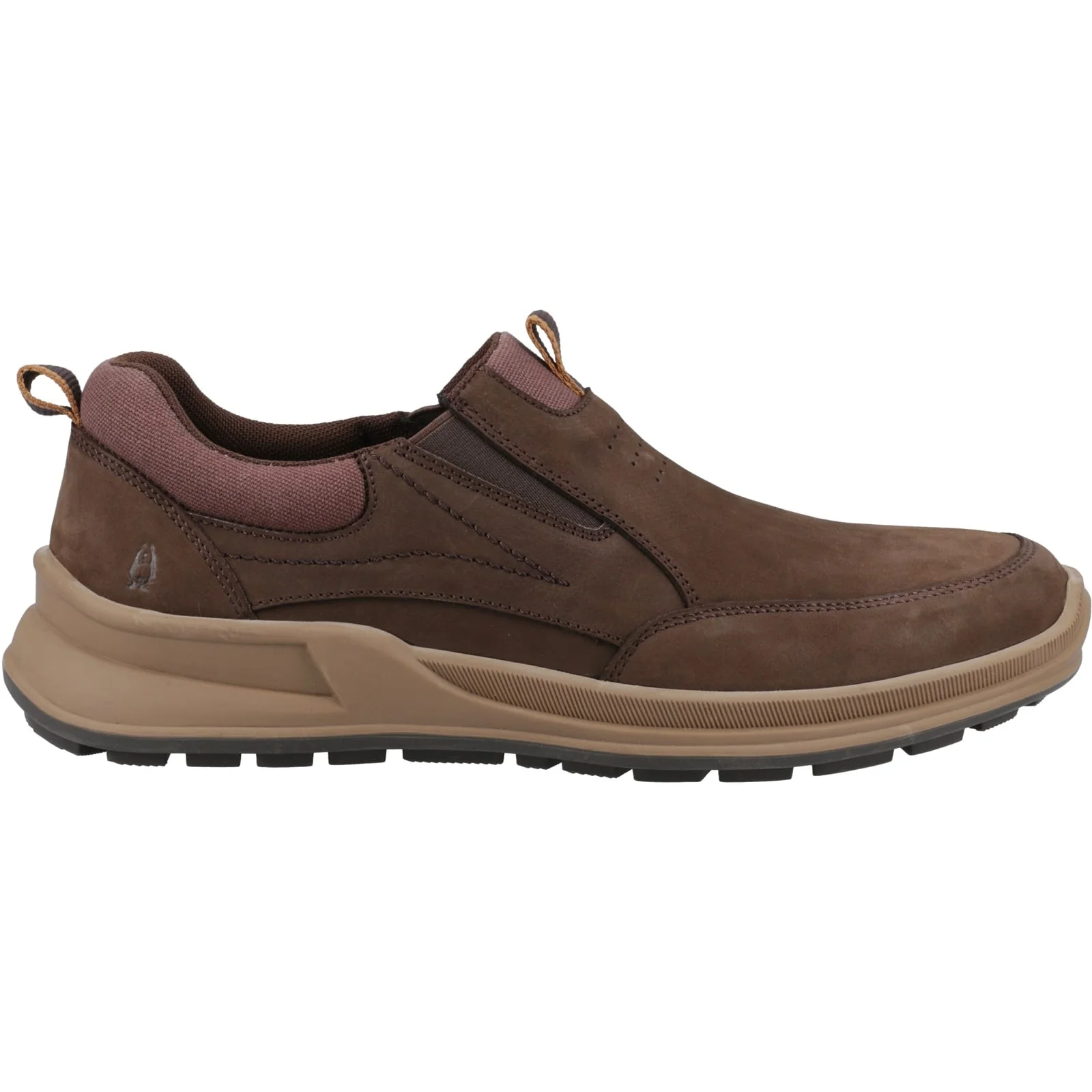 Hush Puppies Mens Arthur Slip On Shoe Brown