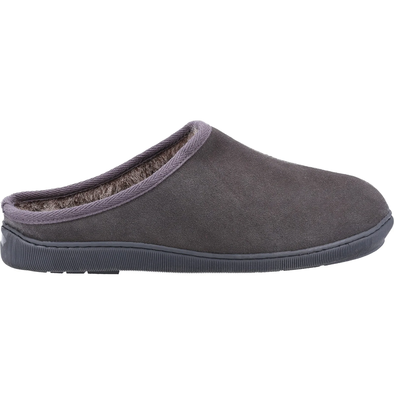 Hush Puppies Mens Ashton Slipper Grey