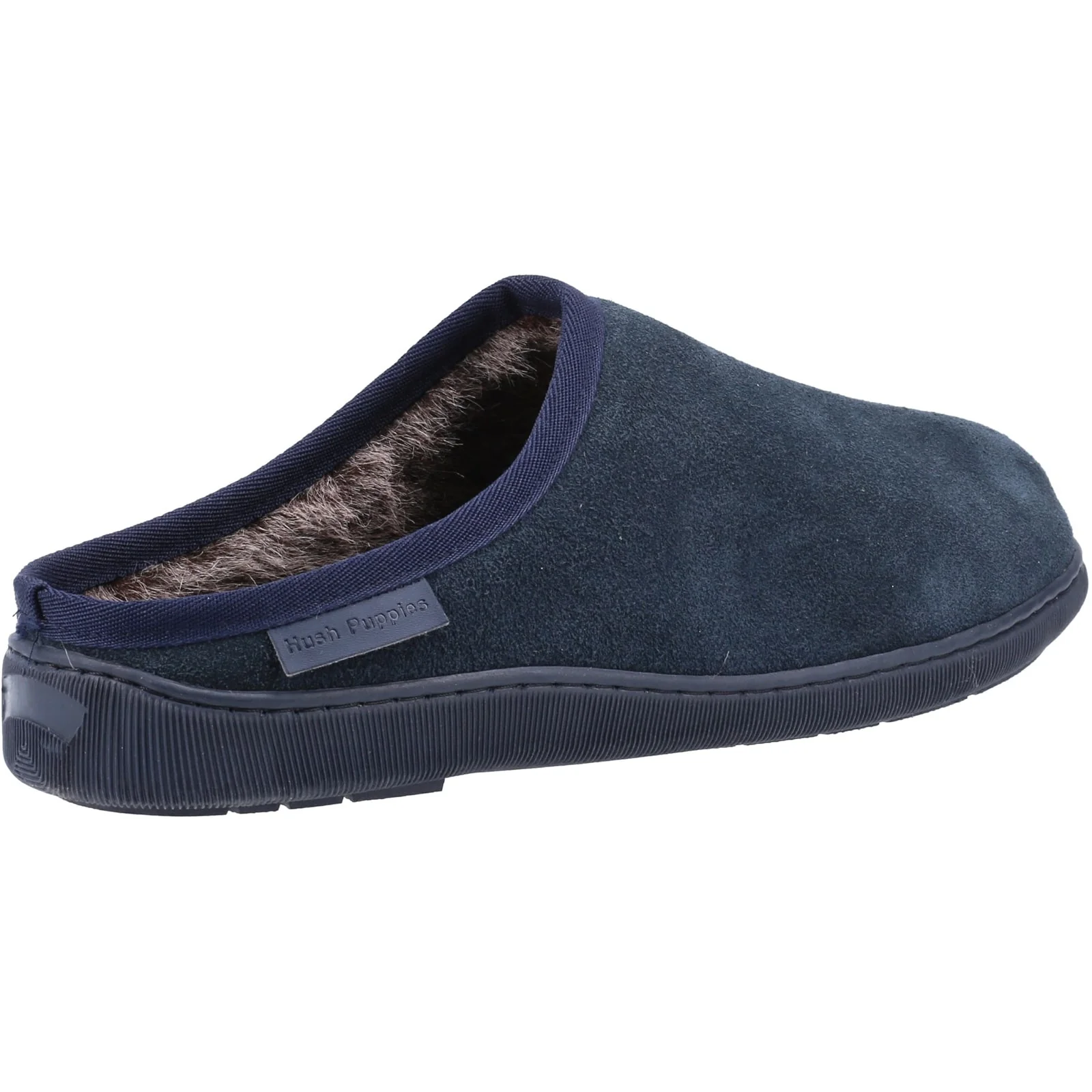 Hush Puppies Mens Ashton Slipper Navy - Image 3