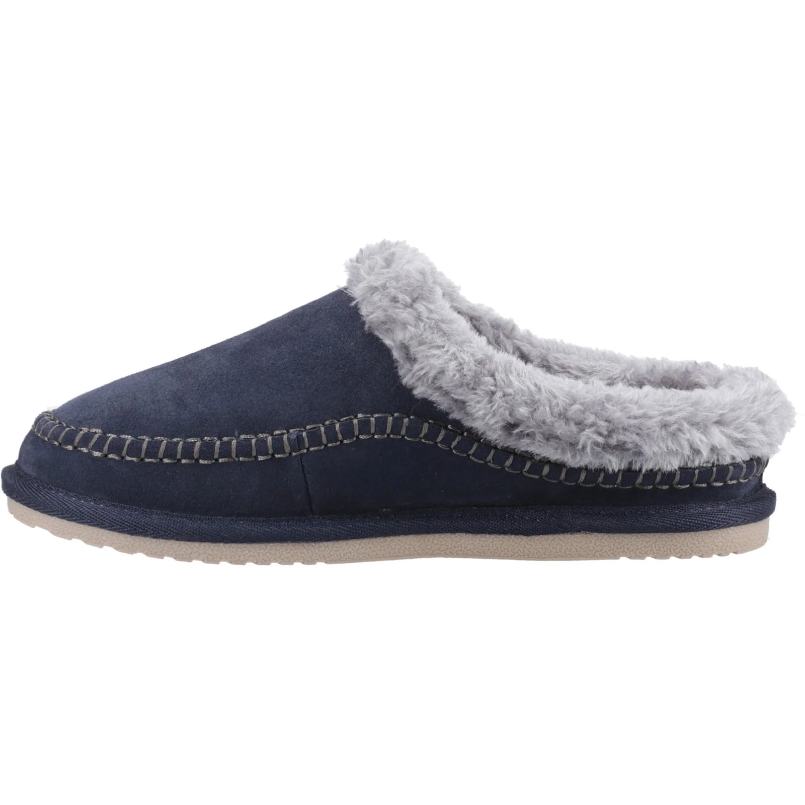 Hush Puppies Mens Atticus Slipper Navy - Image 2