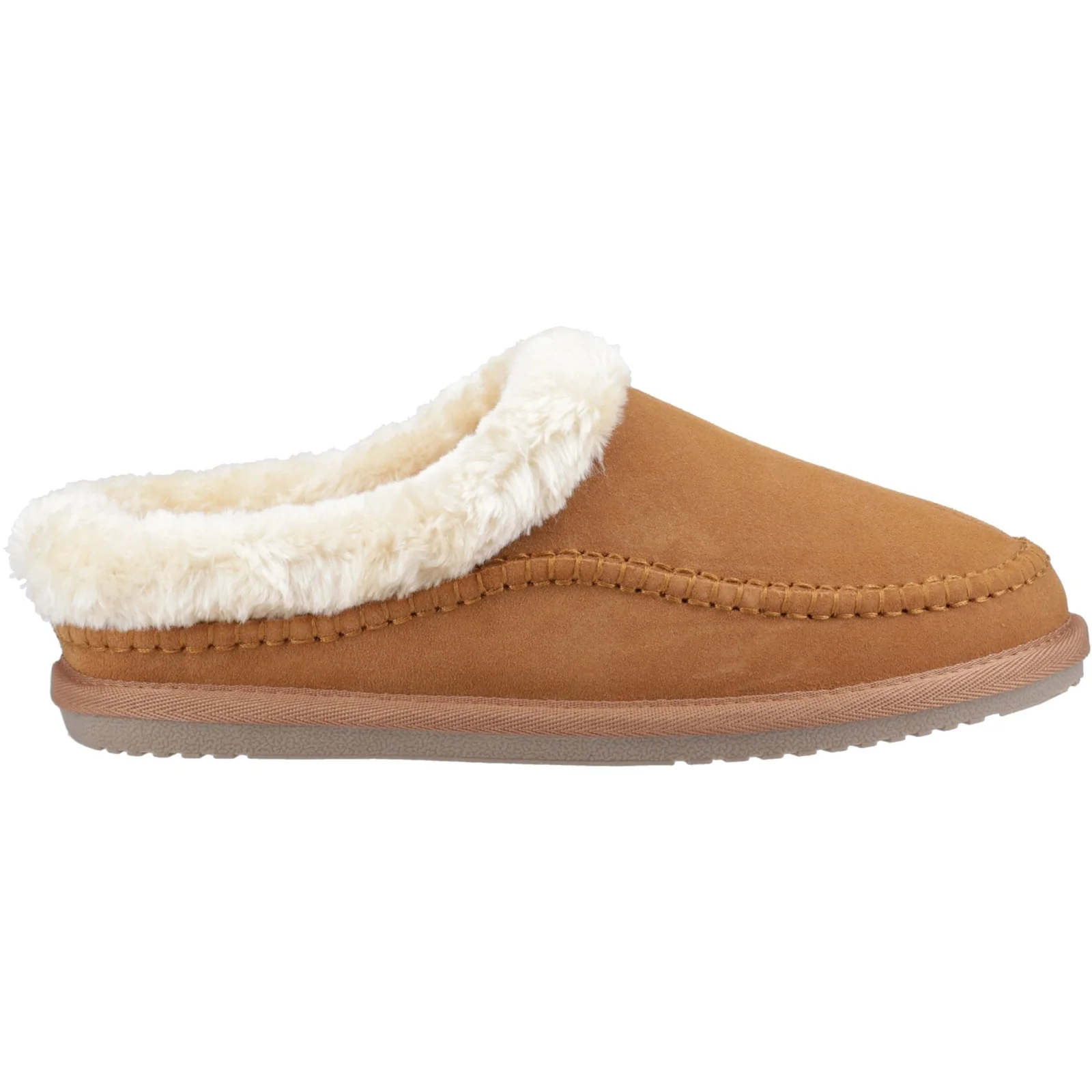 Hush Puppies Mens Atticus Slipper Tan
