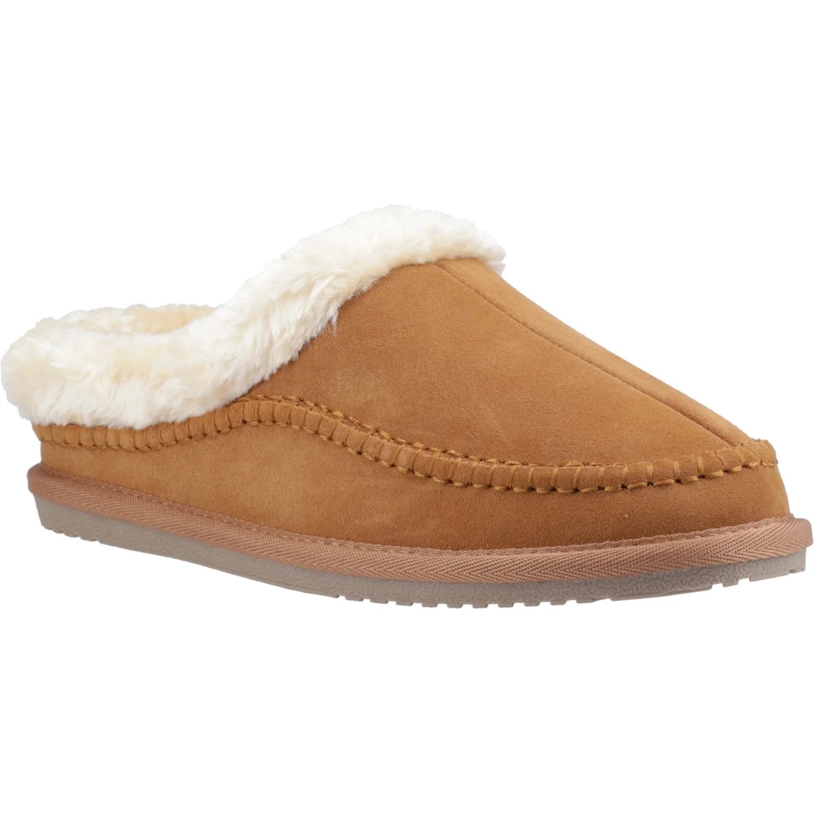 Hush Puppies Mens Atticus Slipper Tan - Image 5