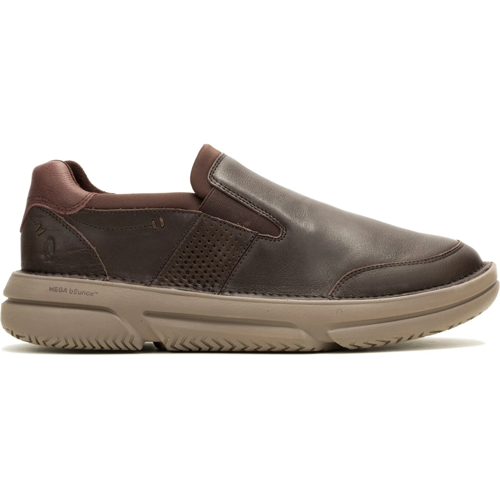 Hush Puppies Mens Baylor Step-In Brown