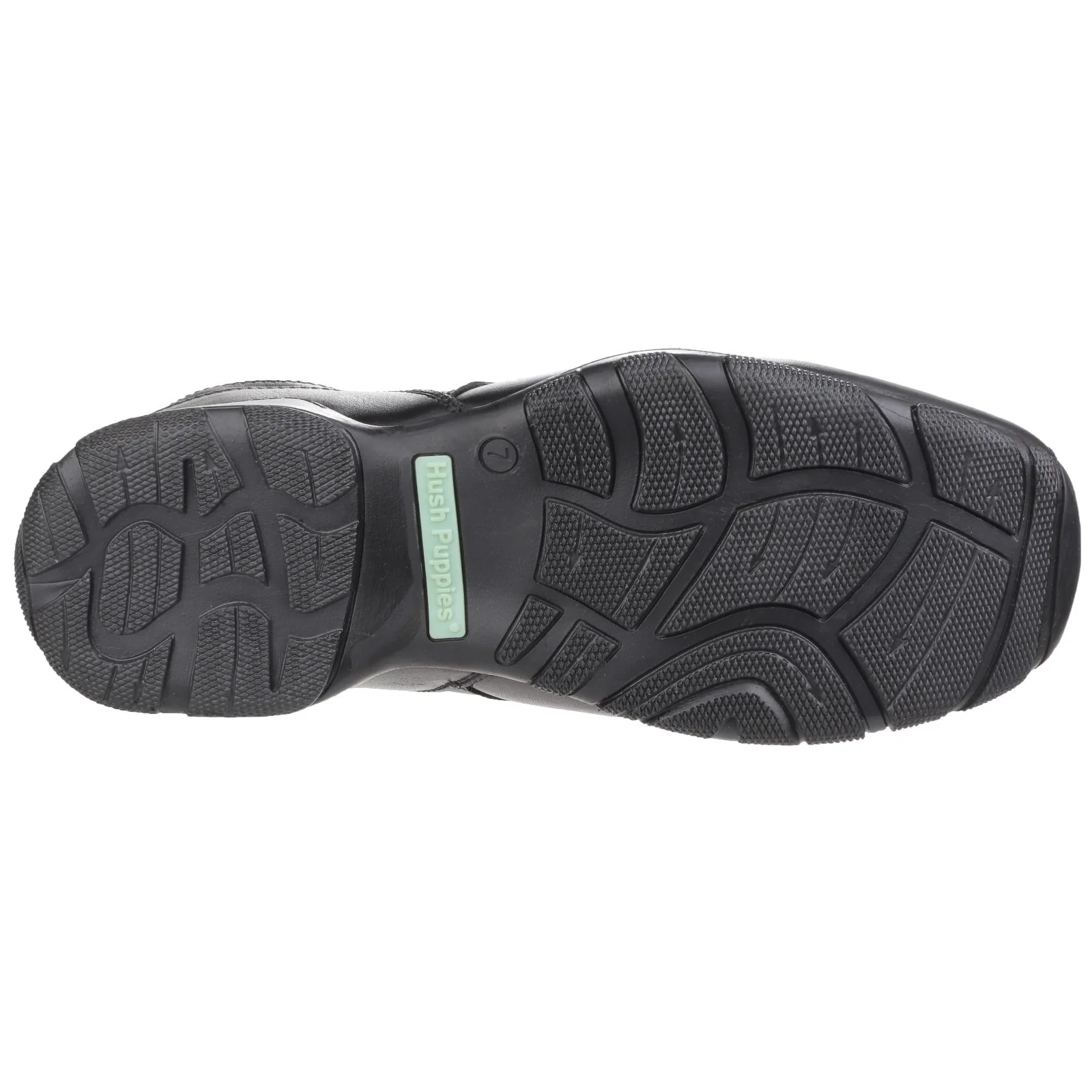 Hush Puppies Mens Bespoke Senior School Shoe Black - Image 2
