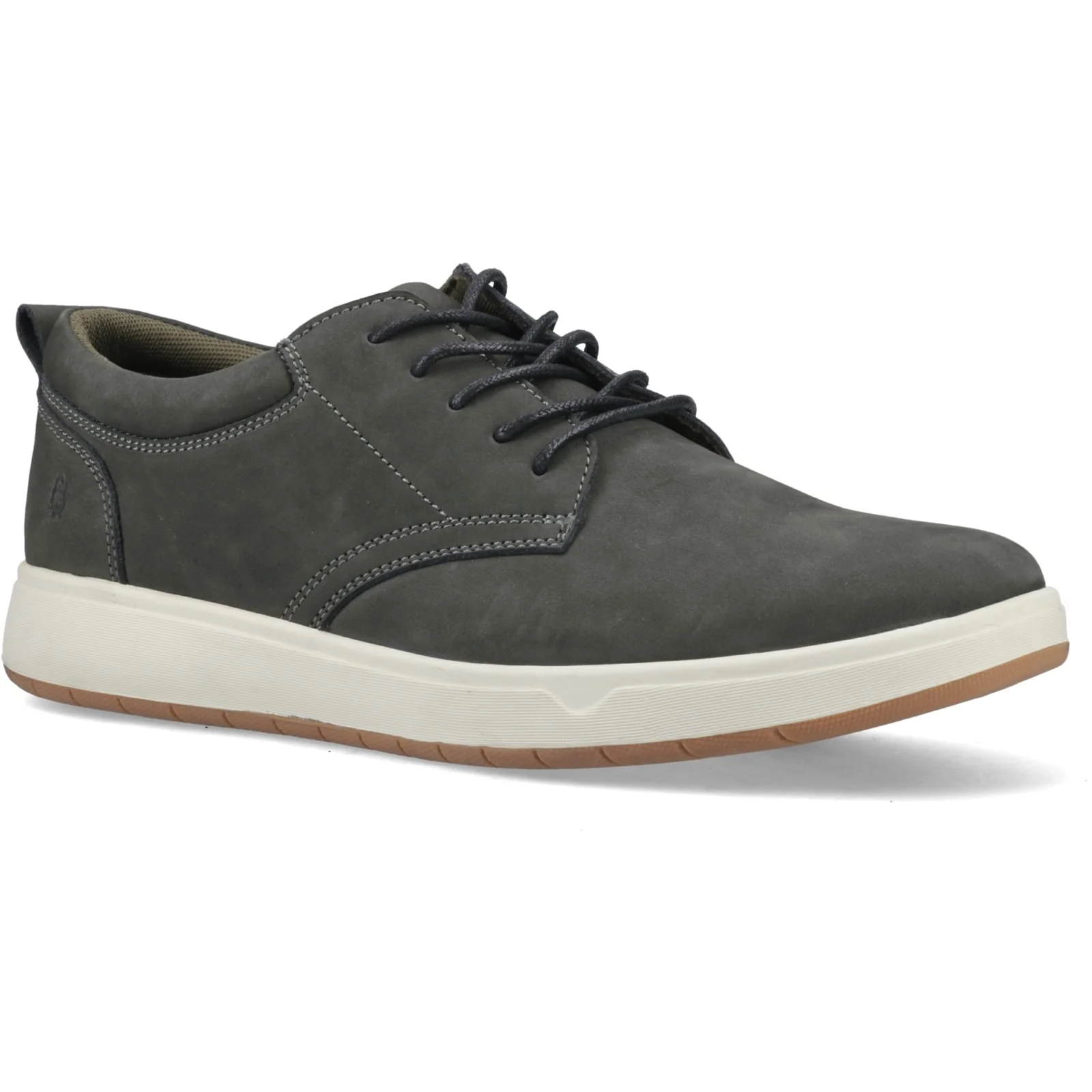 Hush Puppies Mens Bowen Lace Up Dark Khaki - Image 5