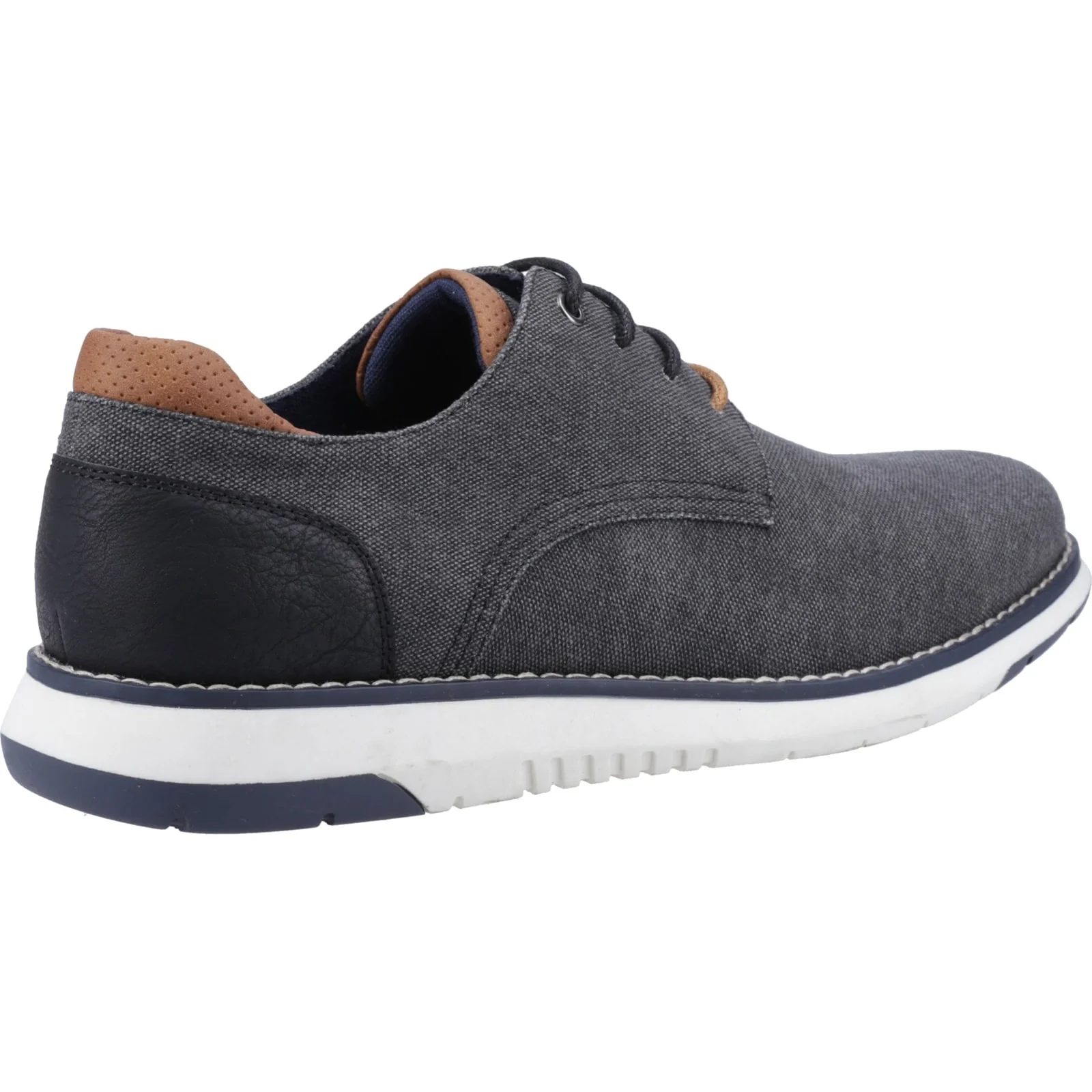 Hush Puppies Mens Bruce Lace Up Shoe Grey - Image 3
