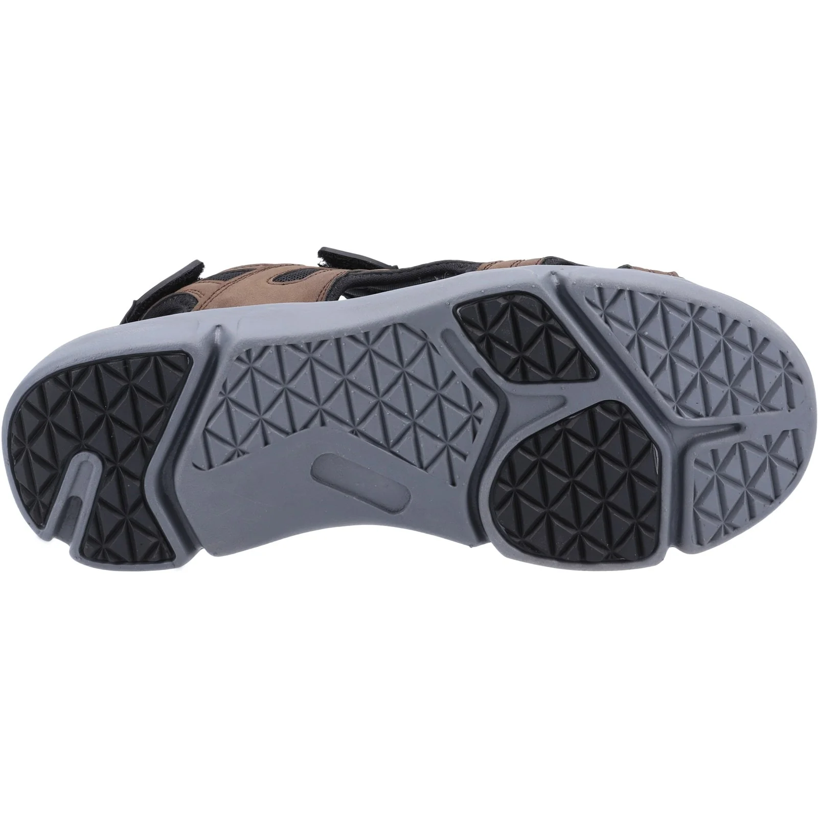 Hush Puppies Mens Castro Sandal Brown - Image 2